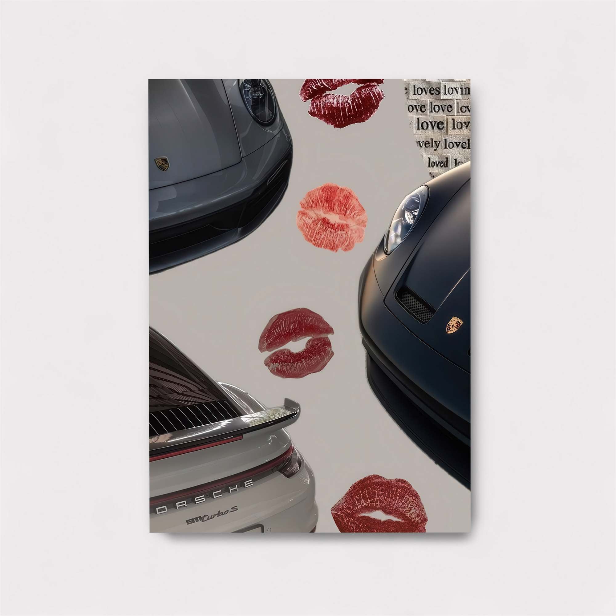 Porsche Passion Safe Wall Magnetic / M