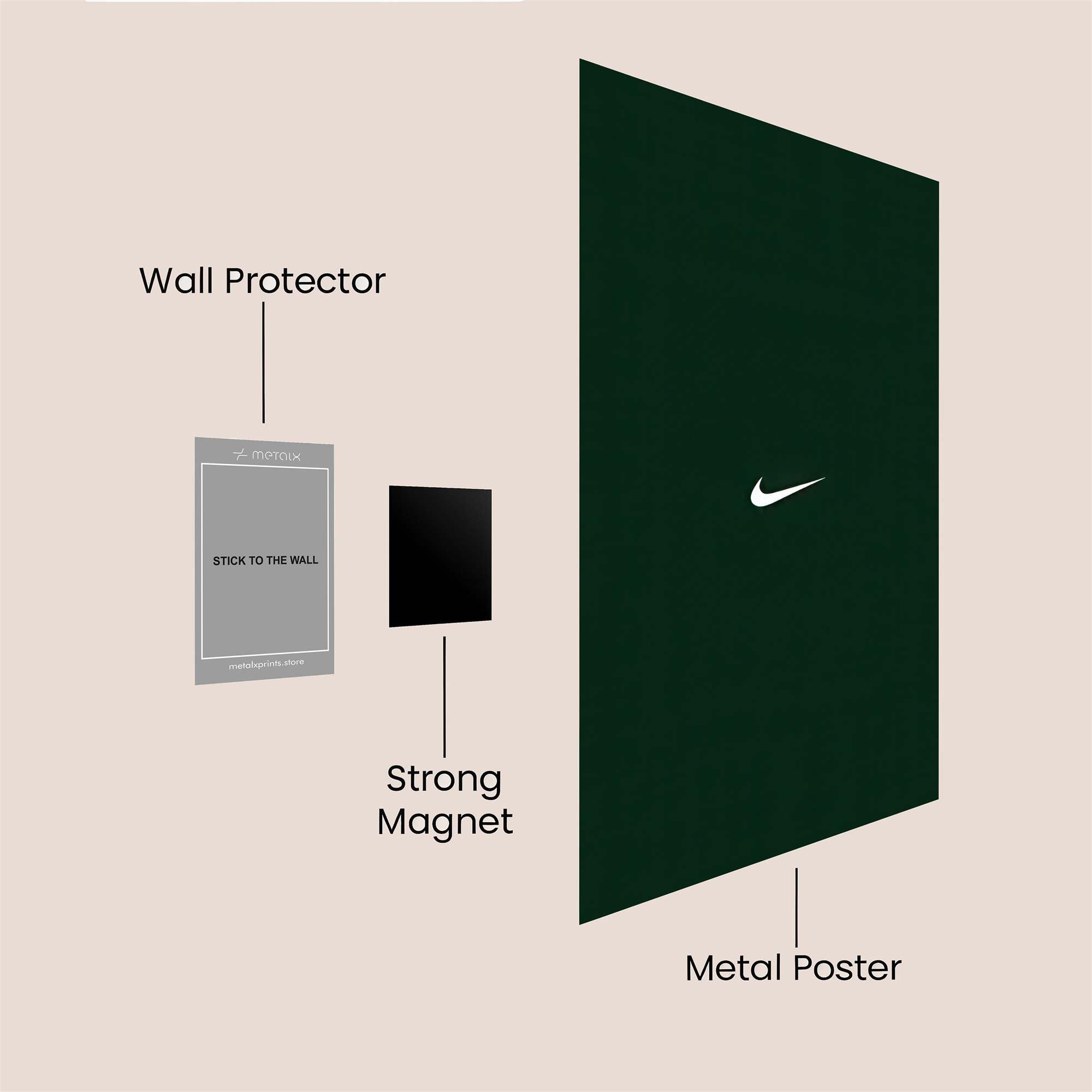 Nike Serene Safe Wall Magnetic / M