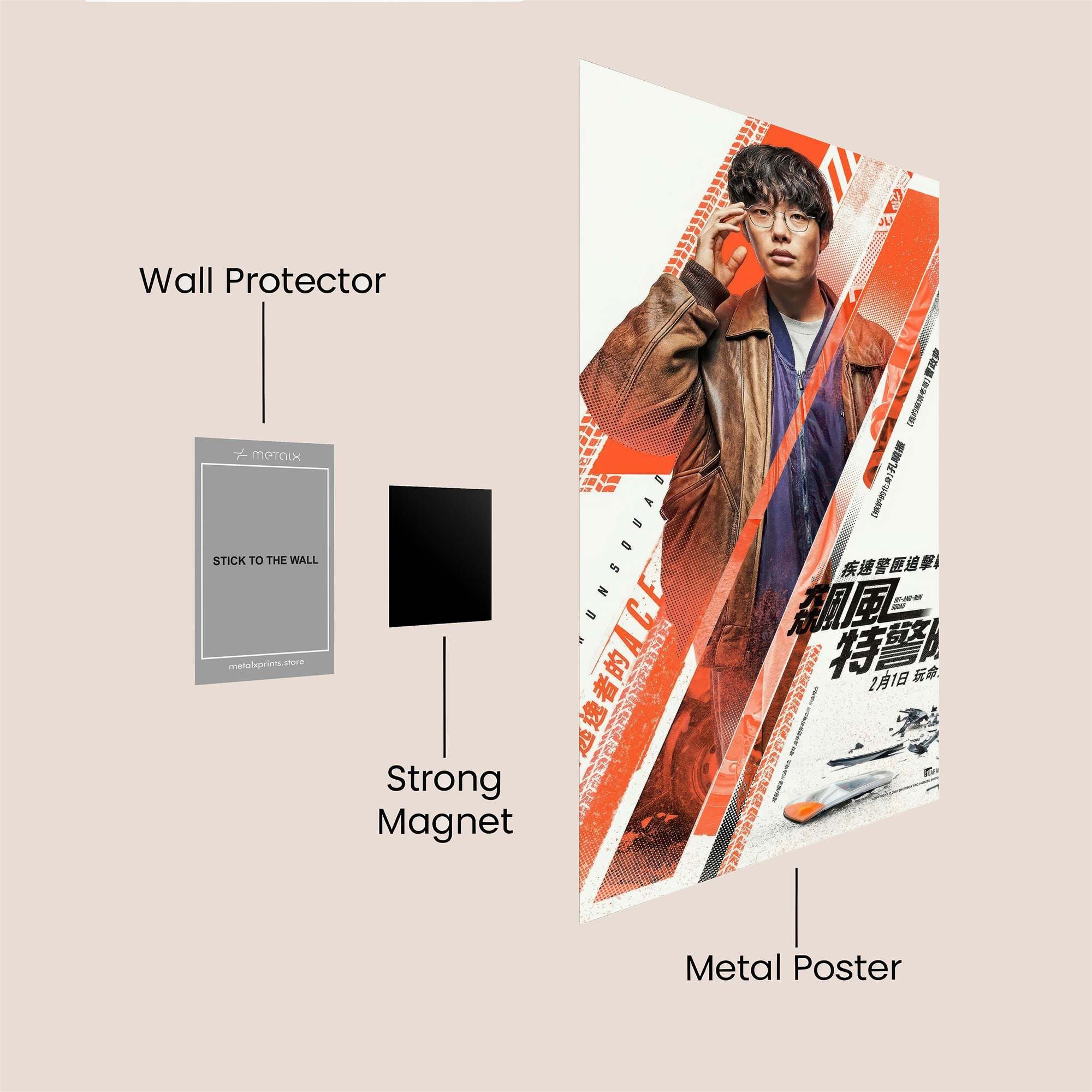Keen Intensity Safe Wall Magnetic / M