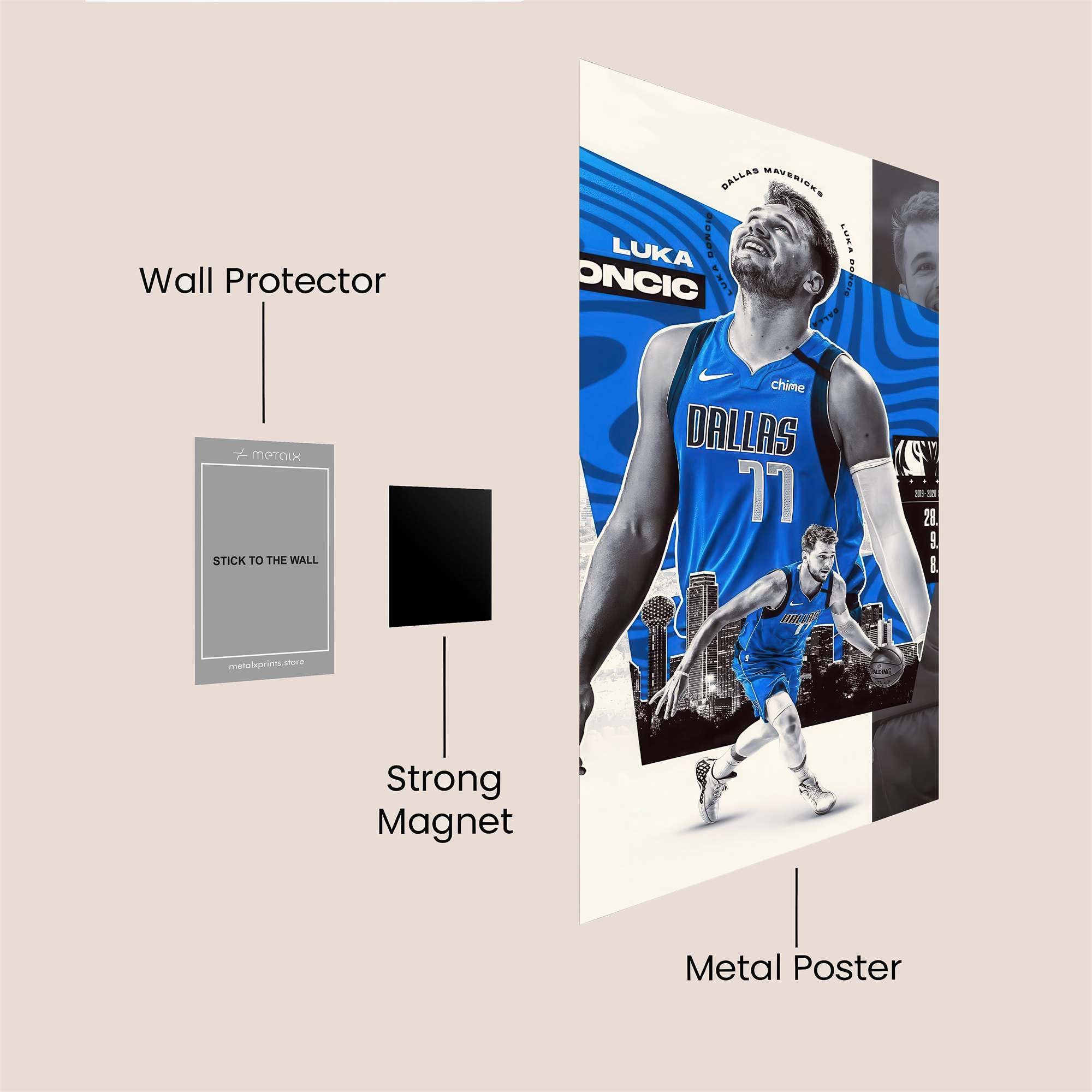 Luka Legend Safe Wall Magnetic / M