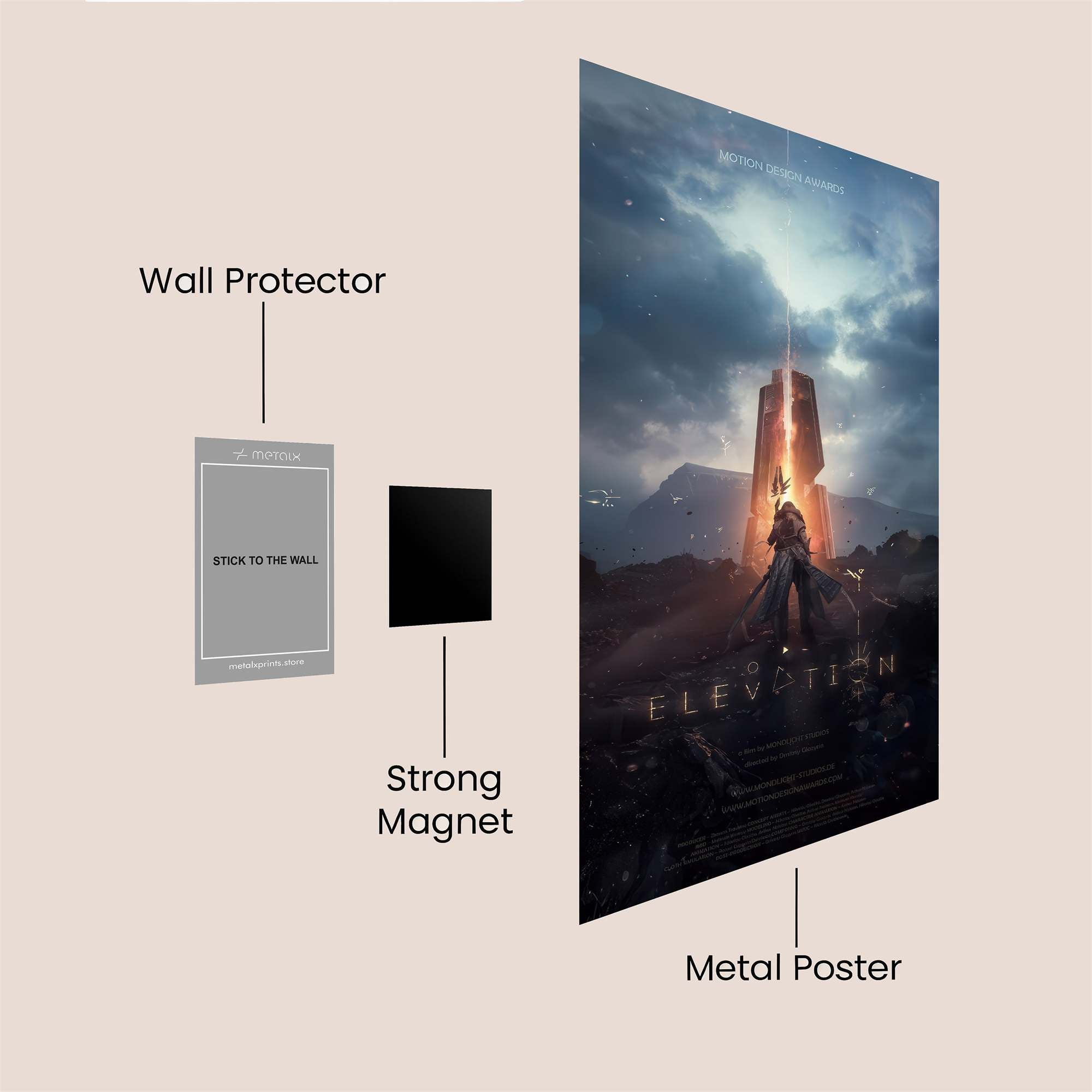 Monolith Majesty Safe Wall Magnetic / M