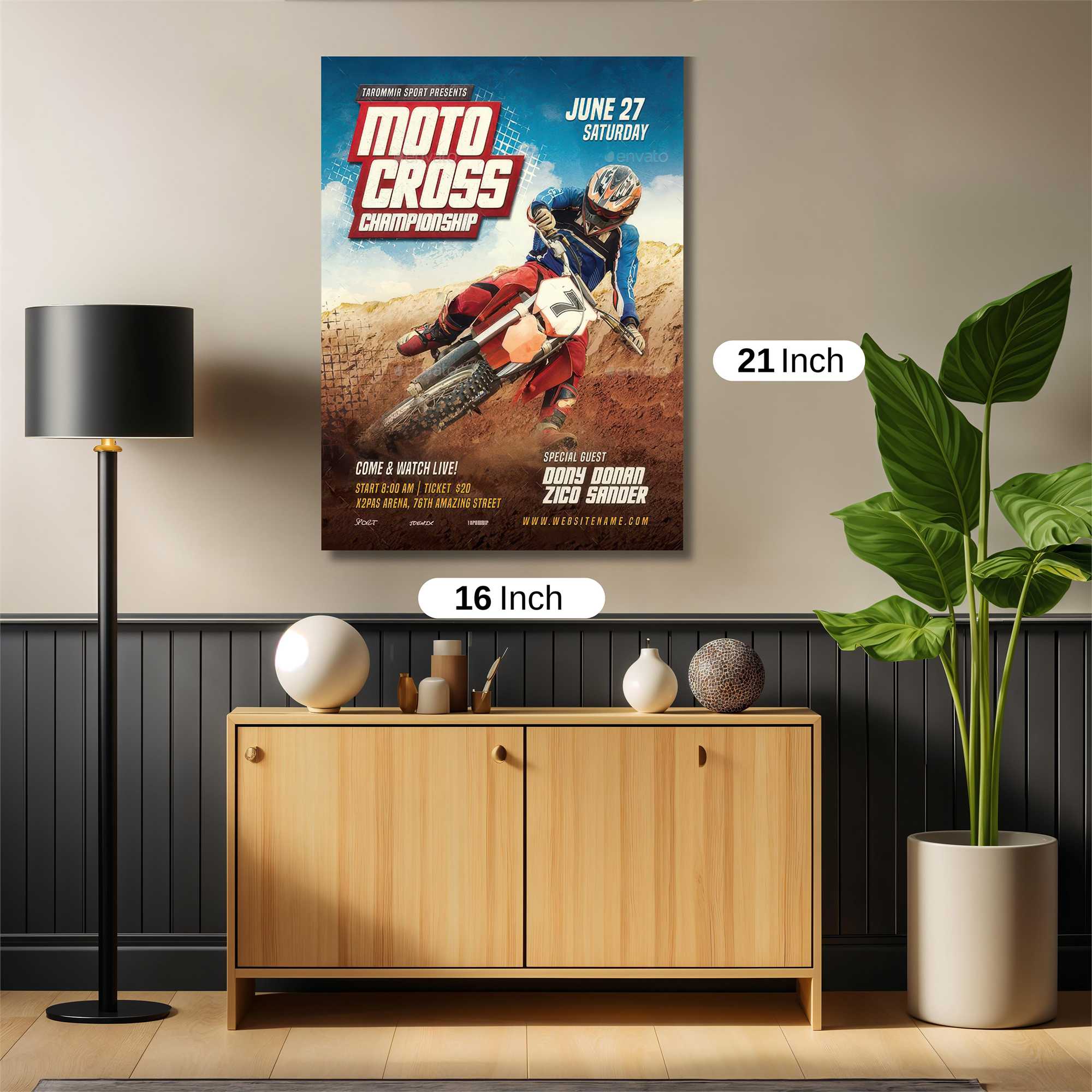 Moto Thrill Safe Wall Magnetic / M