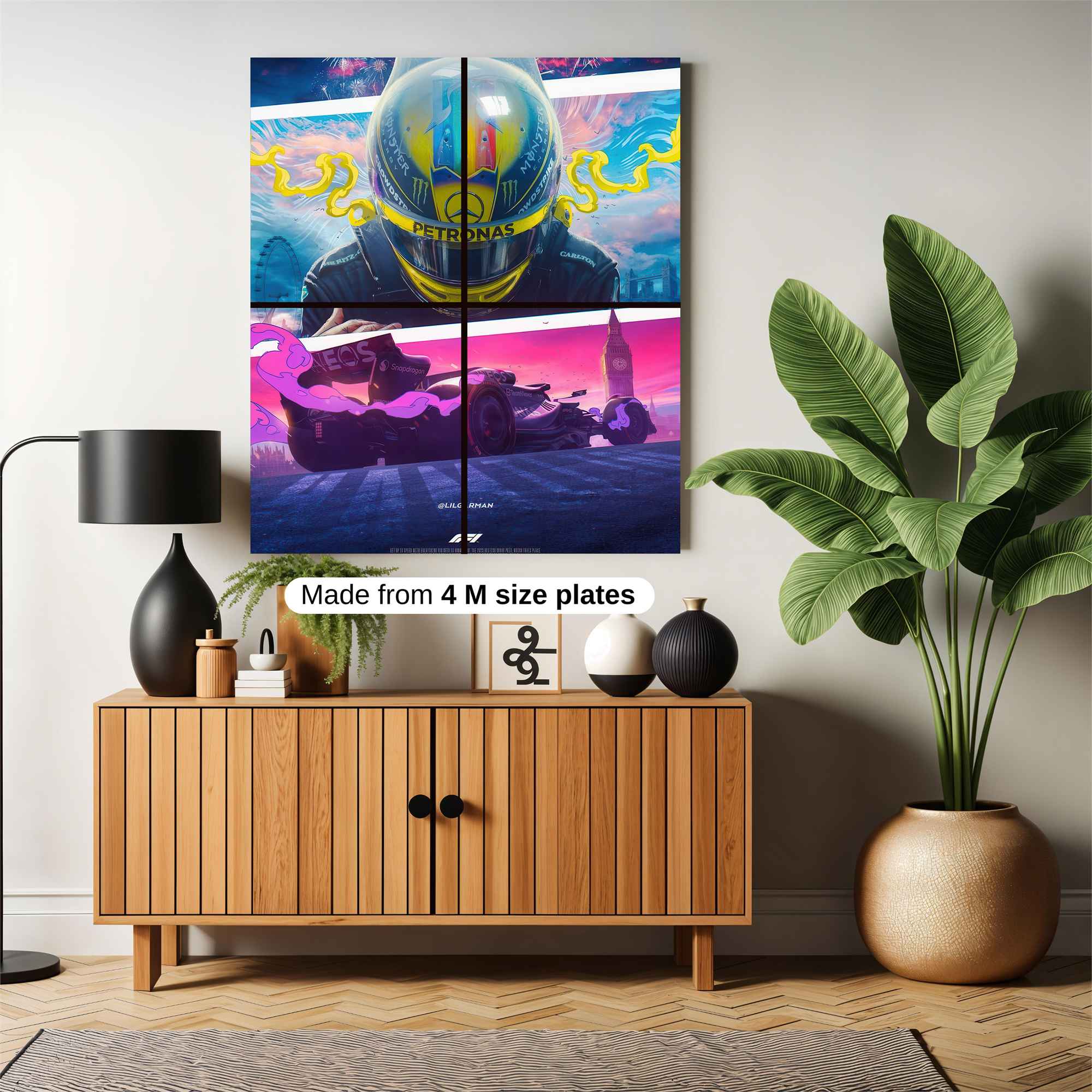 Hamilton Vibrant Safe Wall Magnetic / M