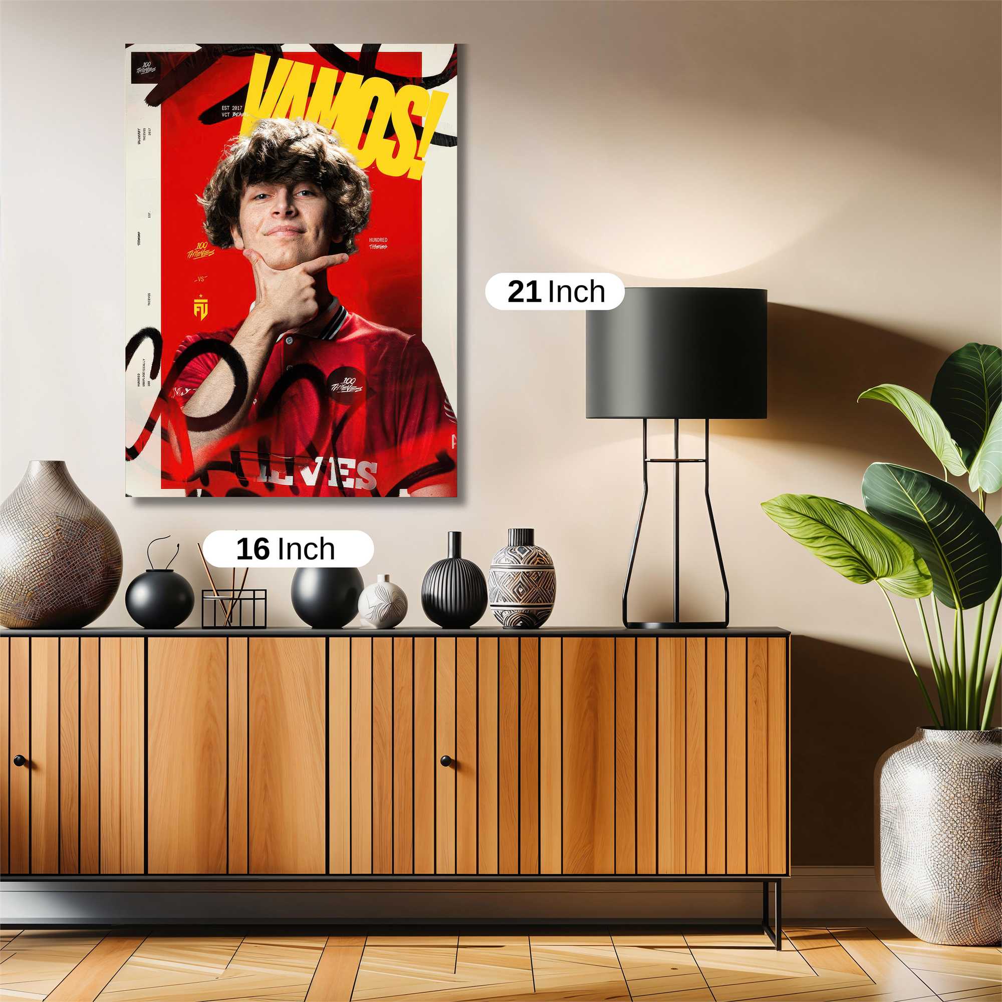 Vamos! Vibrant Safe Wall Magnetic / M