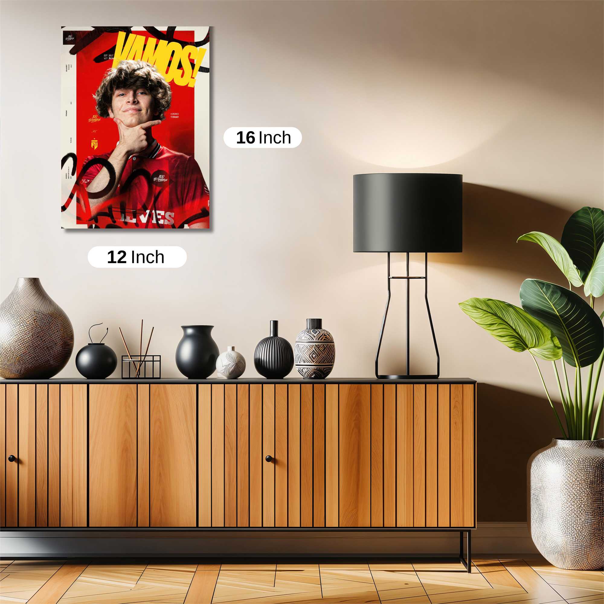 Vamos! Vibrant Safe Wall Magnetic / M