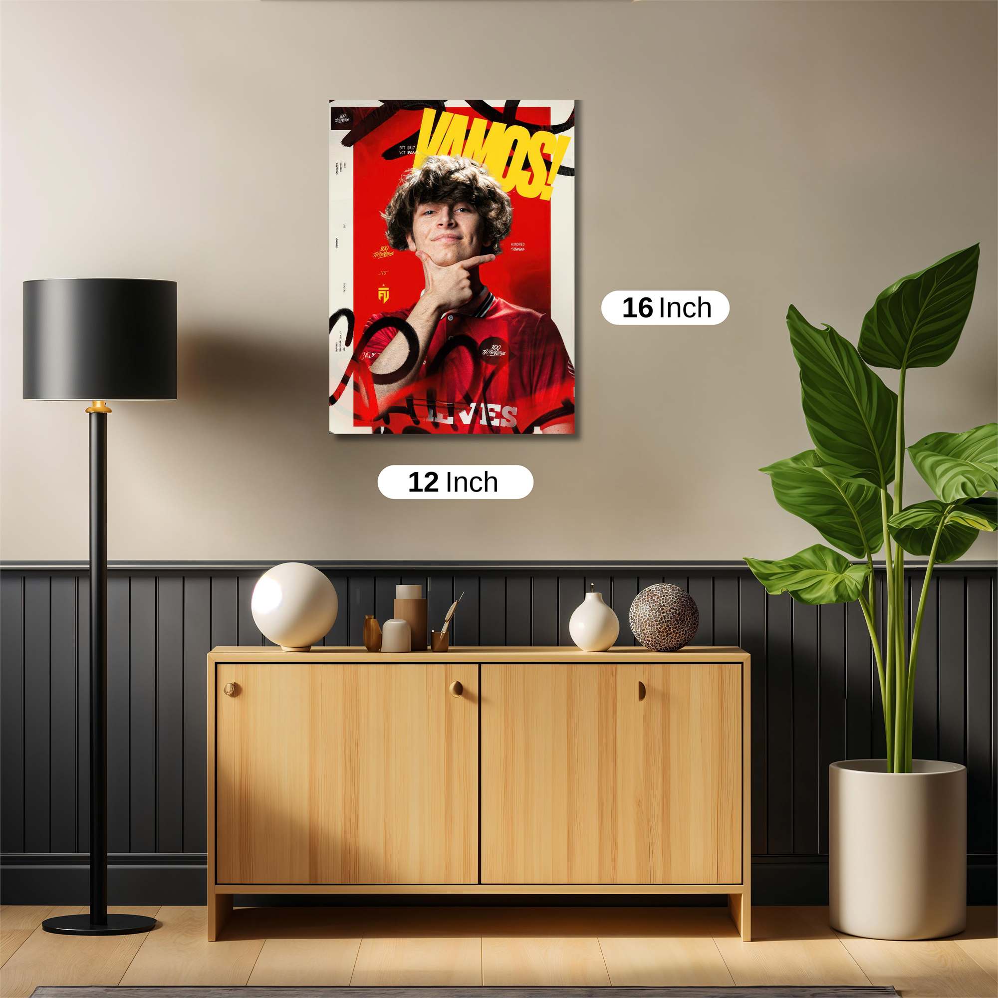 Vamos! Vibrant Safe Wall Magnetic / M