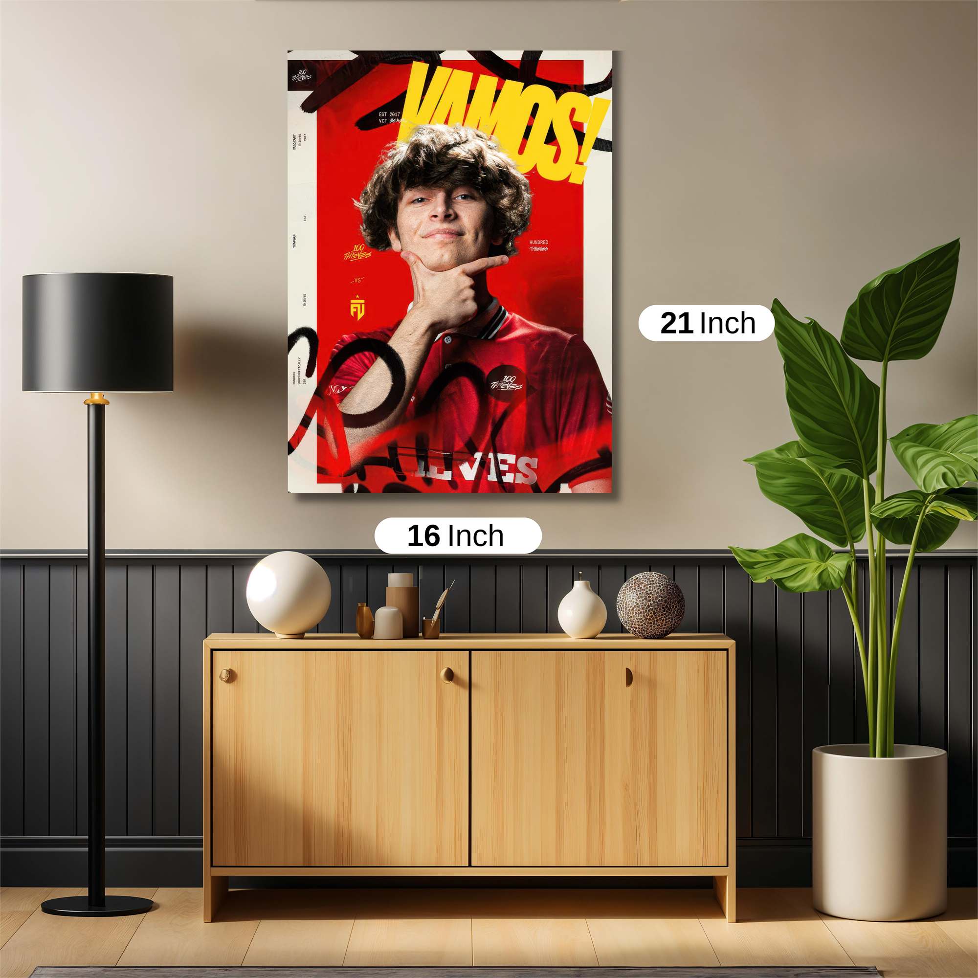Vamos! Vibrant Safe Wall Magnetic / M