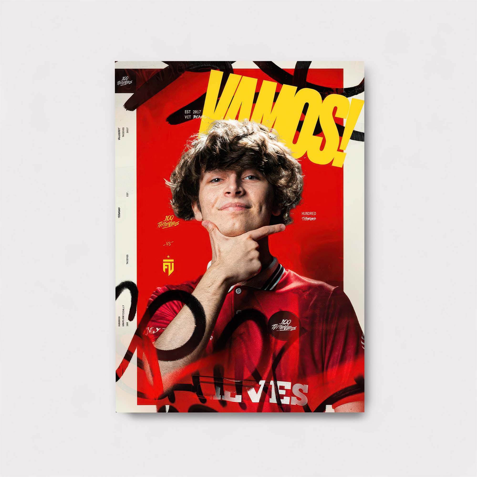 Vamos! Vibrant Safe Wall Magnetic / M