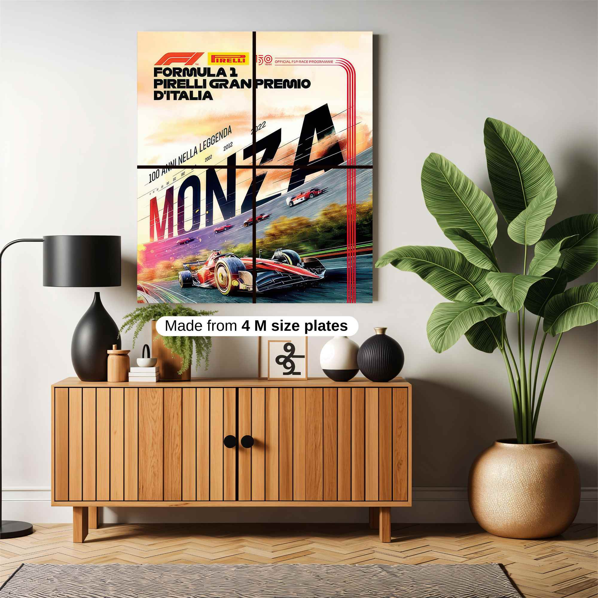 Monza Majesty Safe Wall Magnetic / M