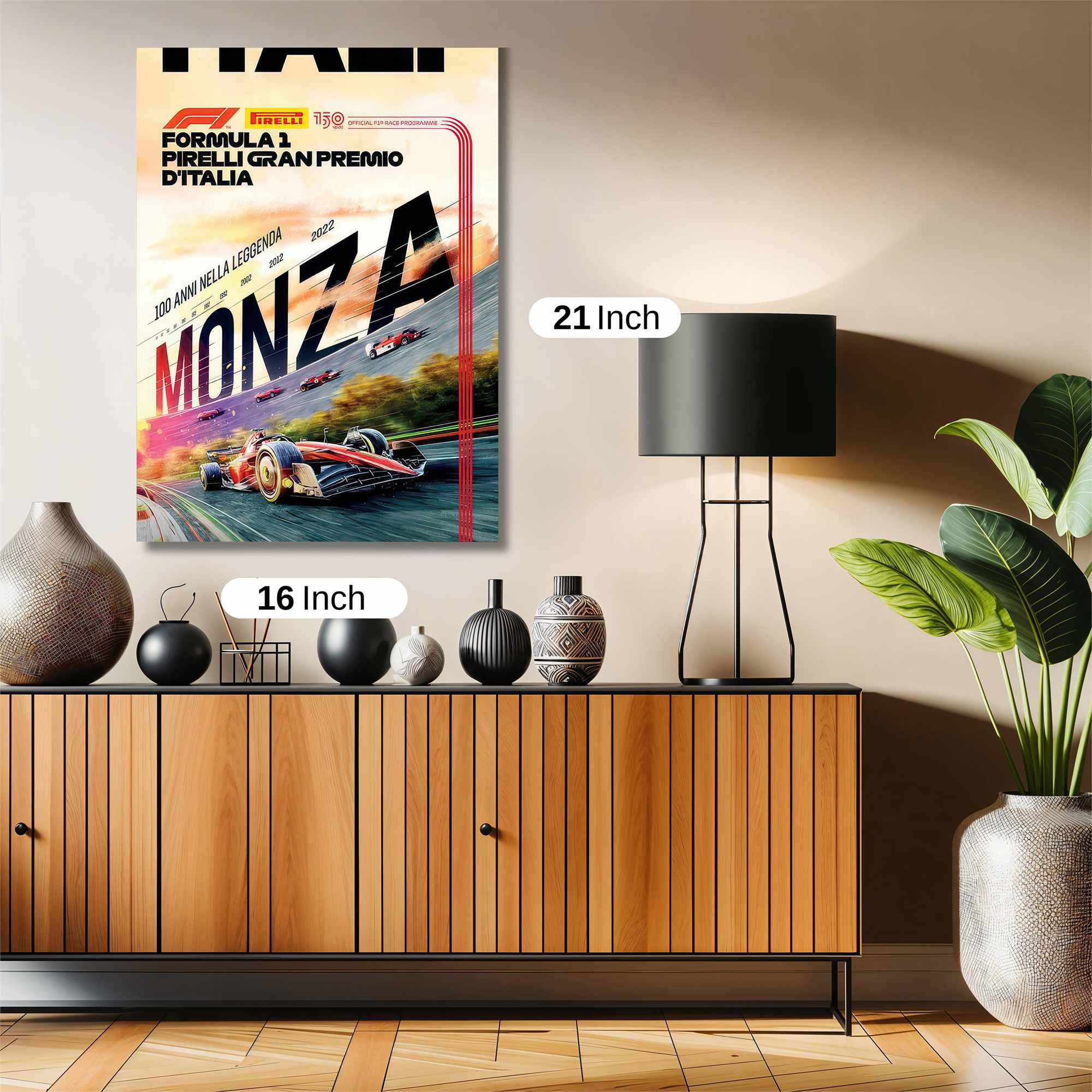 Monza Majesty Safe Wall Magnetic / M