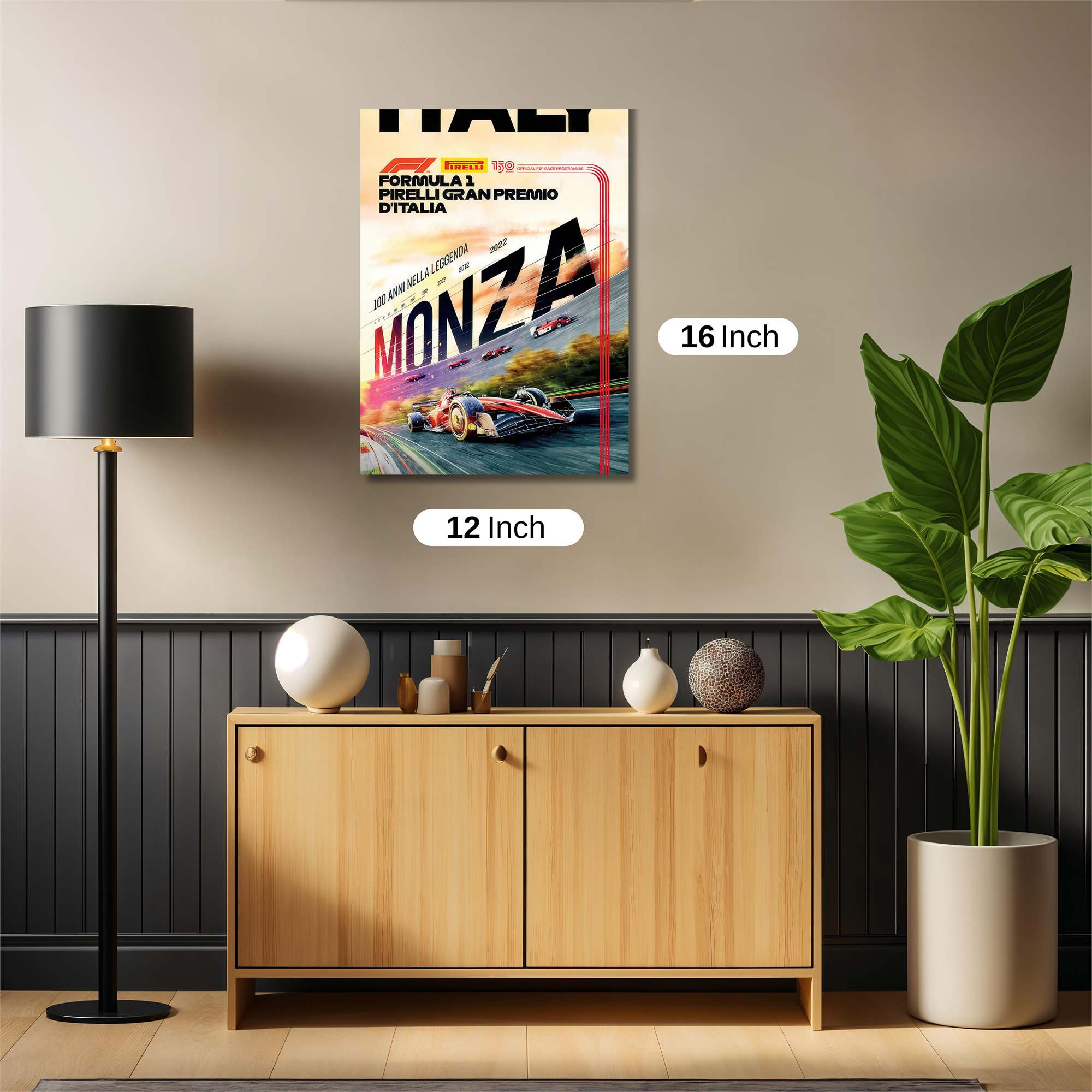 Monza Majesty Safe Wall Magnetic / M