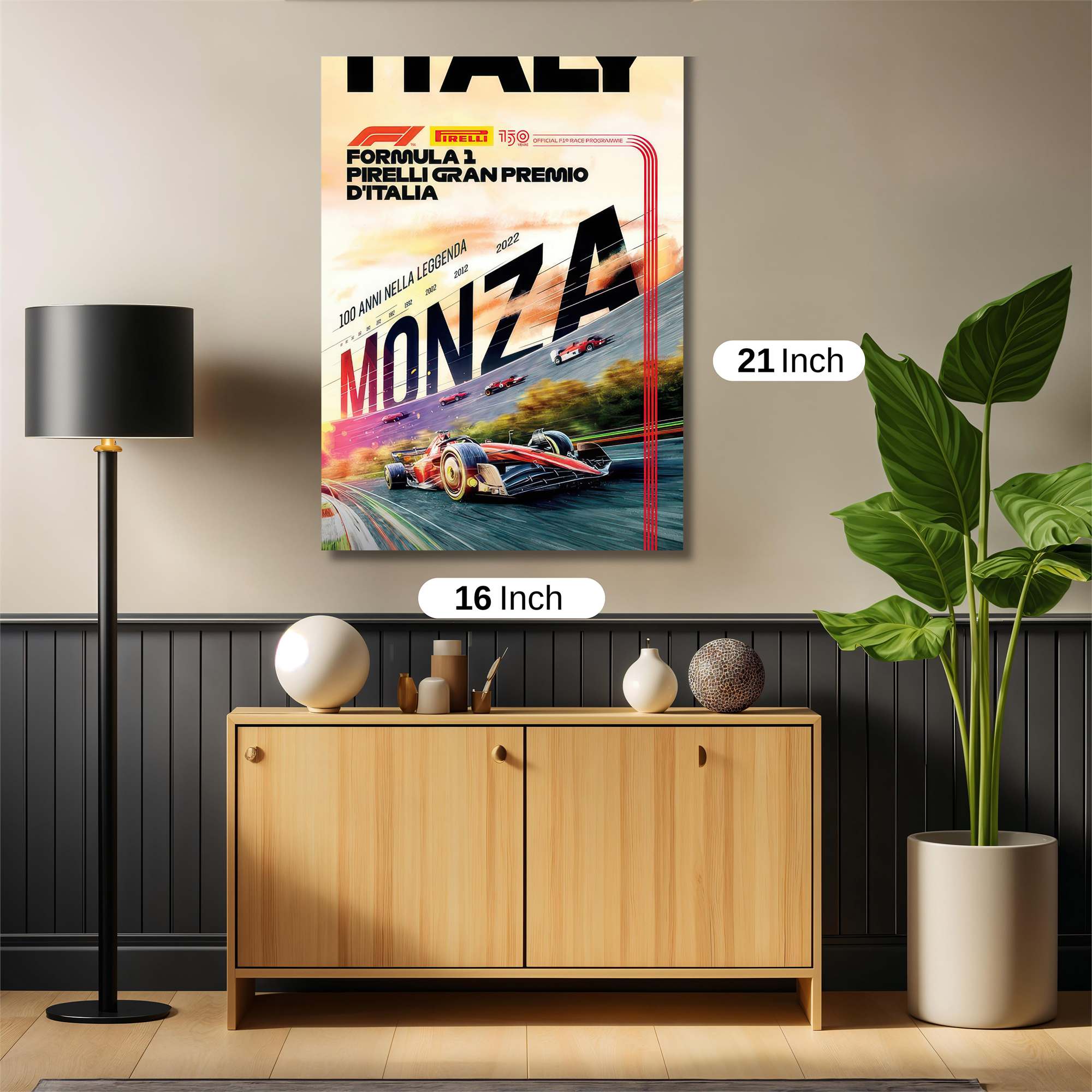 Monza Majesty Safe Wall Magnetic / M