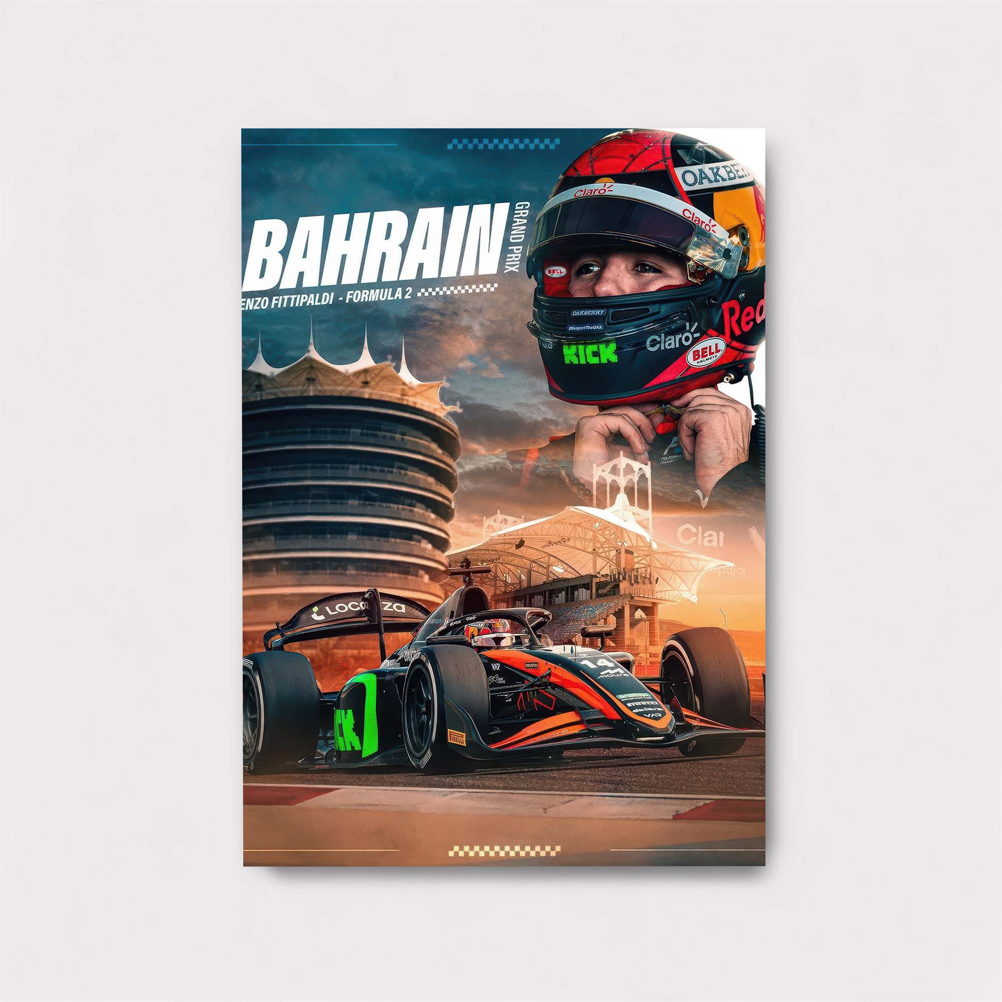 Enzo Fittipaldi - Daring Safe Wall Magnetic / M