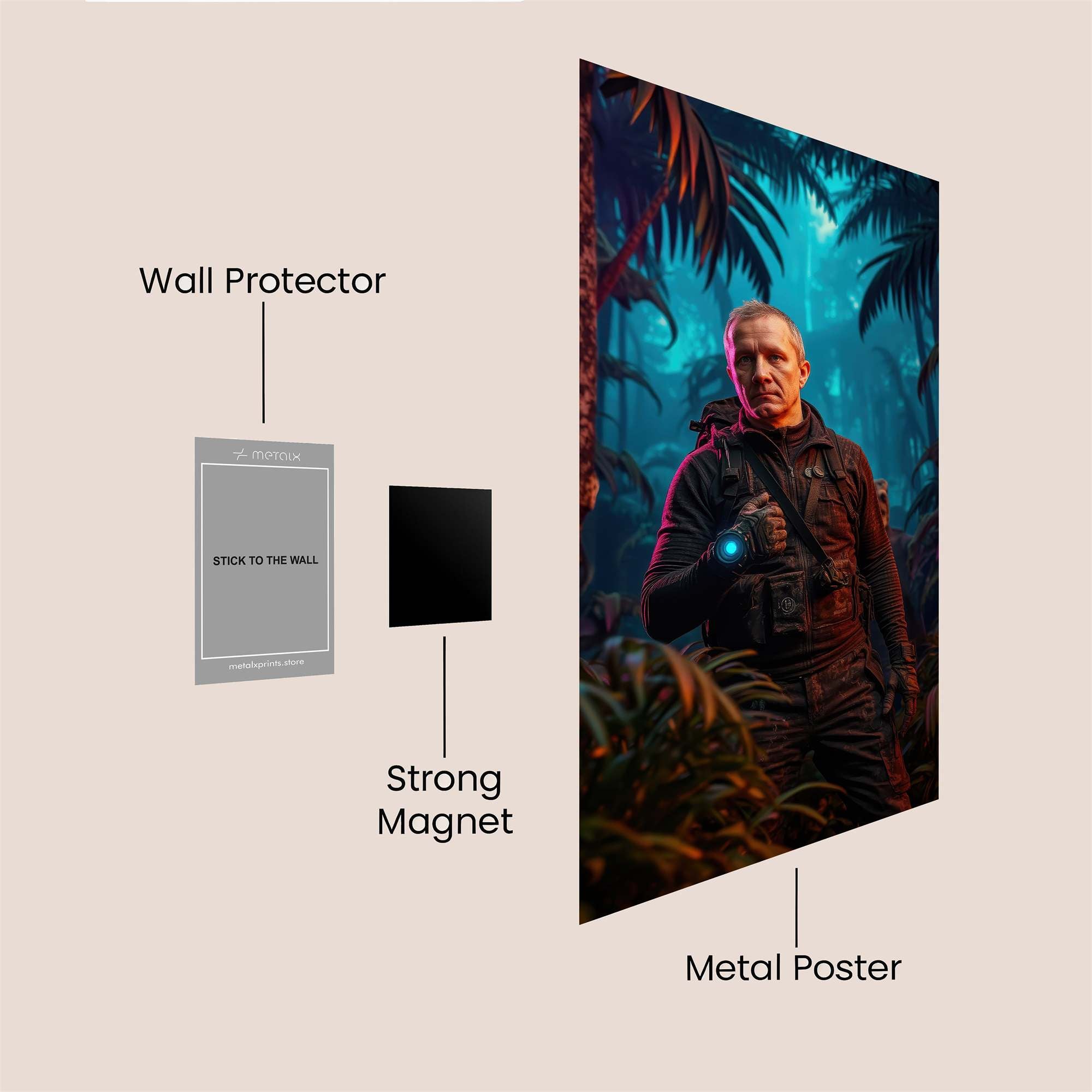 Predator Serene Safe Wall Magnetic / M