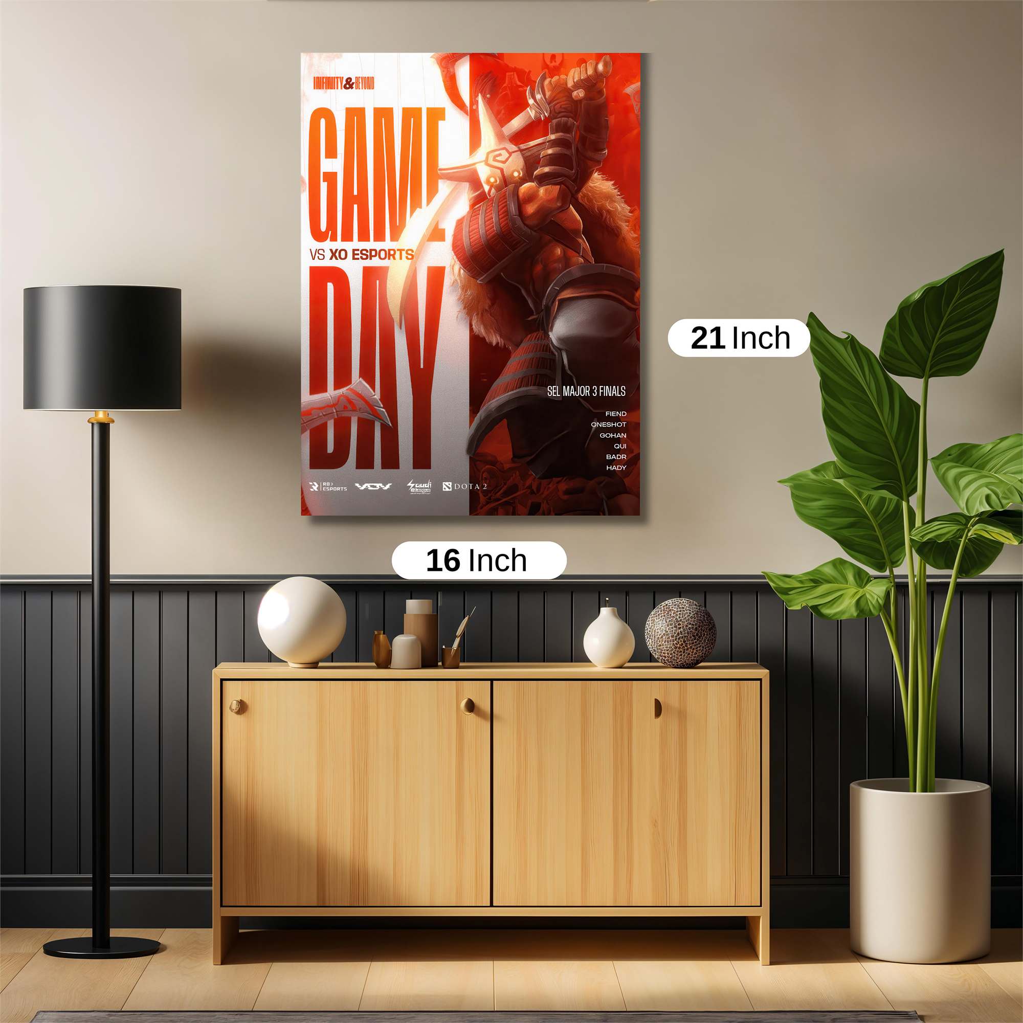 Samurai Spirit Safe Wall Magnetic / M