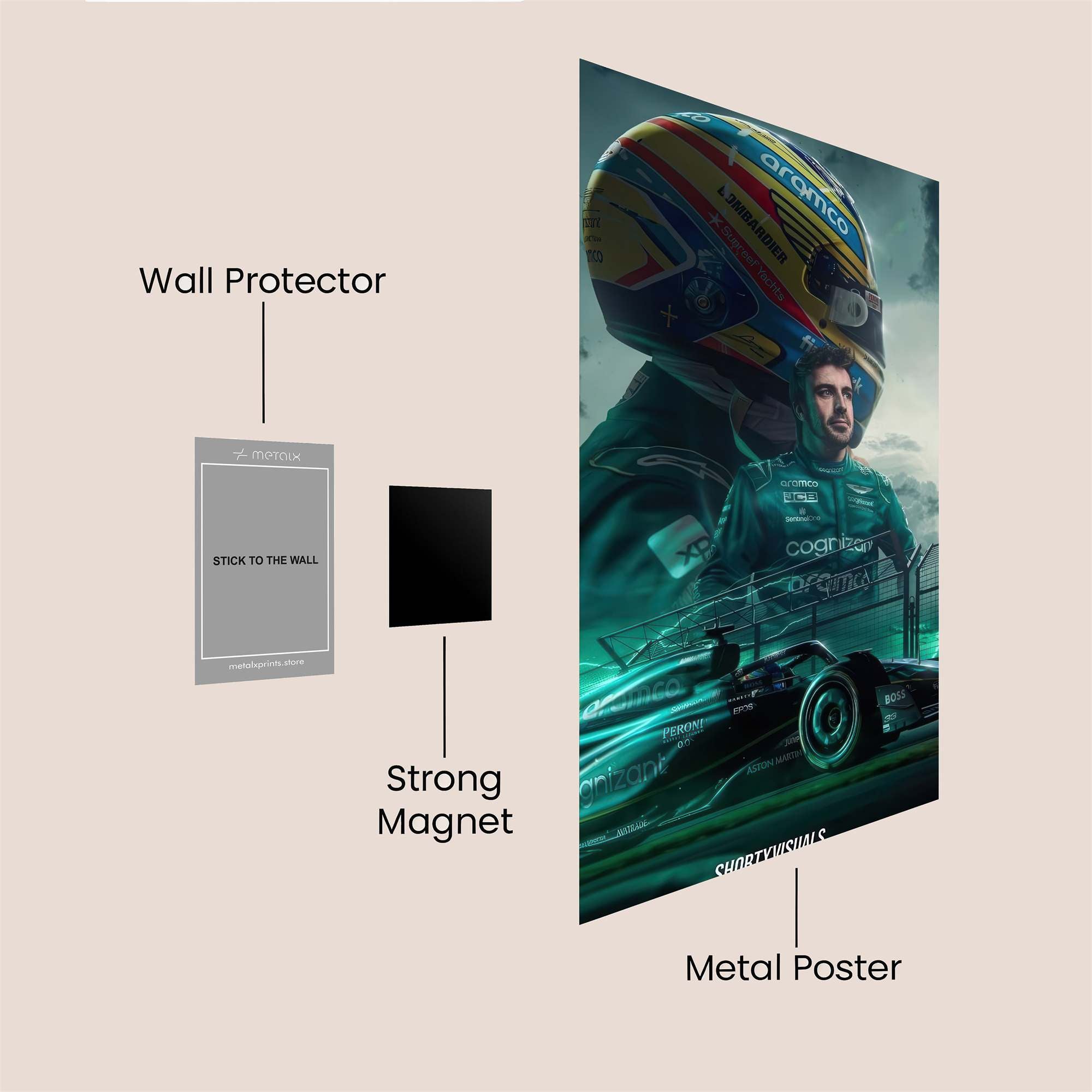 Hamilton Majestic Safe Wall Magnetic / M