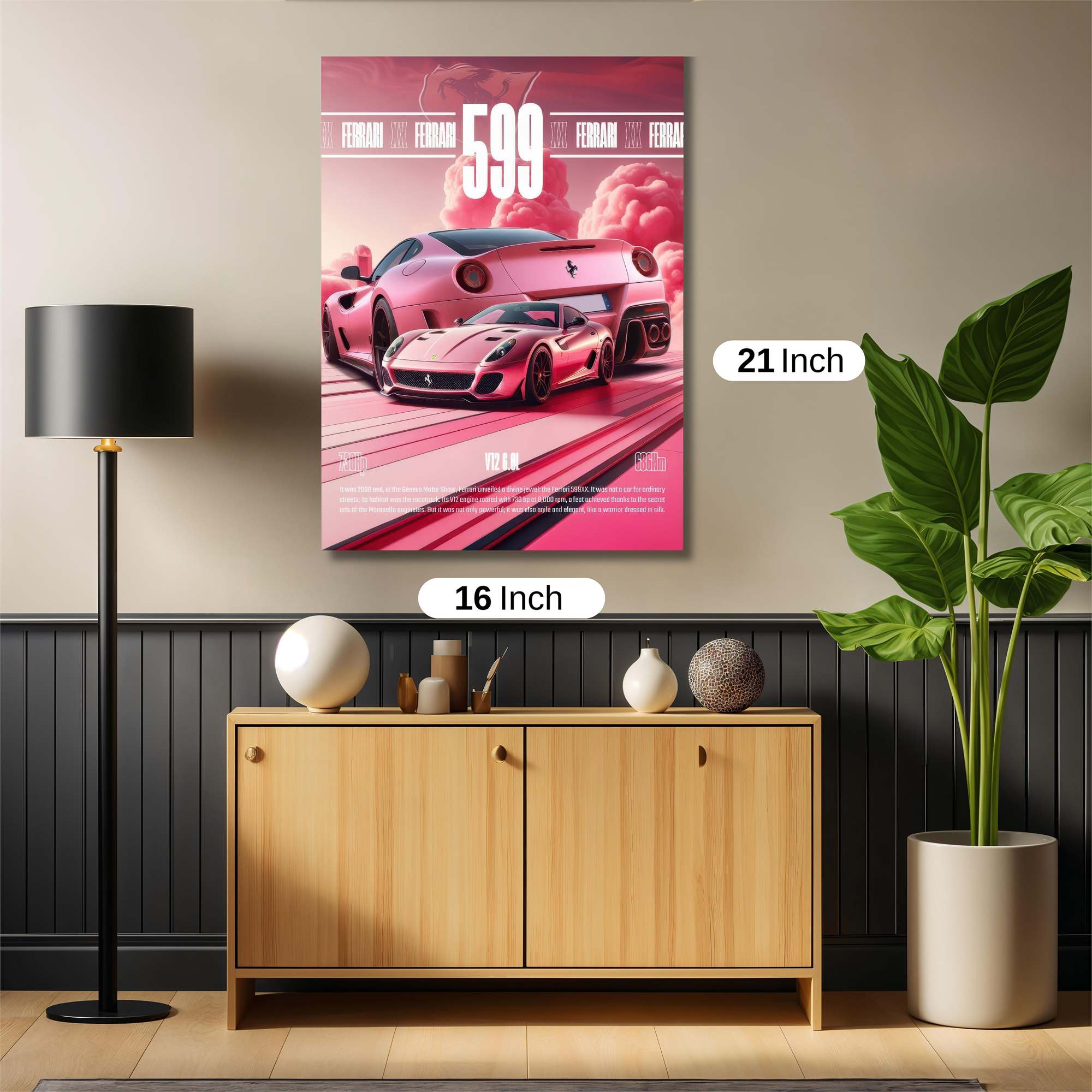 Ferrari Dreamscape Safe Wall Magnetic / M