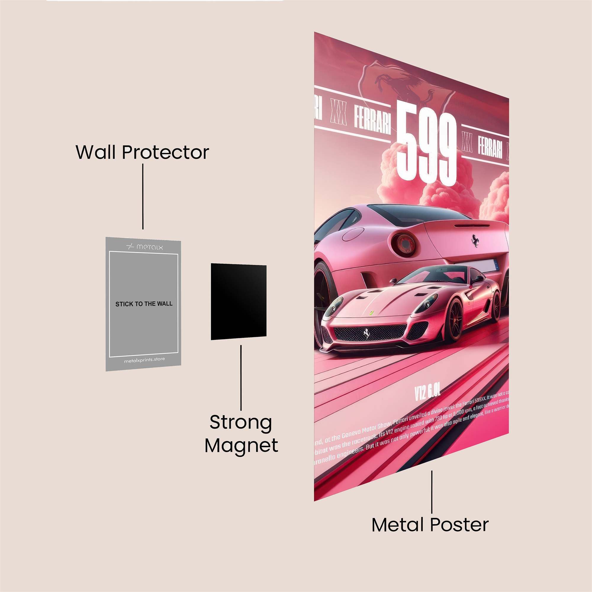 Ferrari Dreamscape Safe Wall Magnetic / M