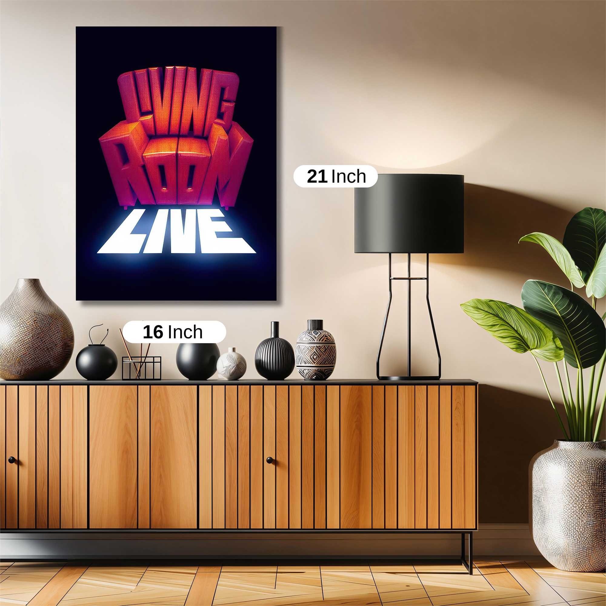 Living Vibrant Safe Wall Magnetic / M