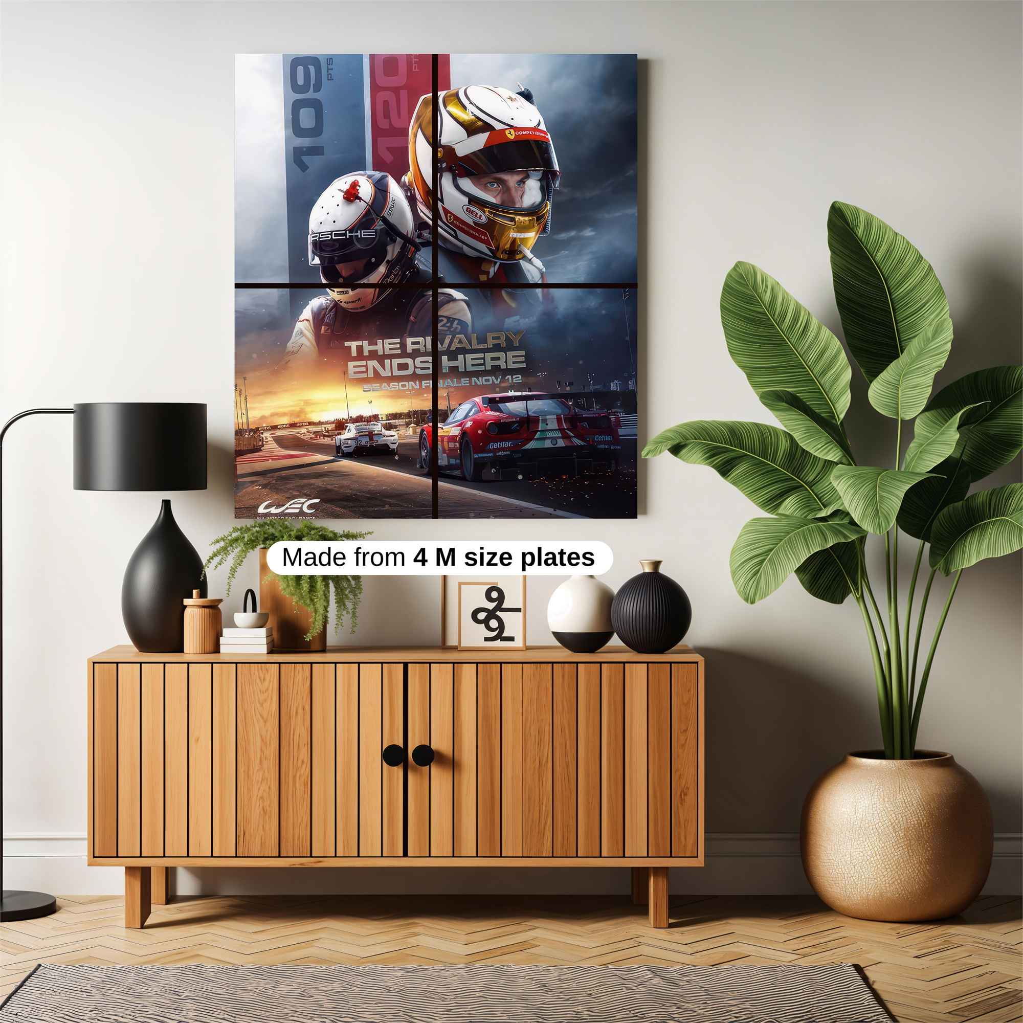 Racers Clash Safe Wall Magnetic / M