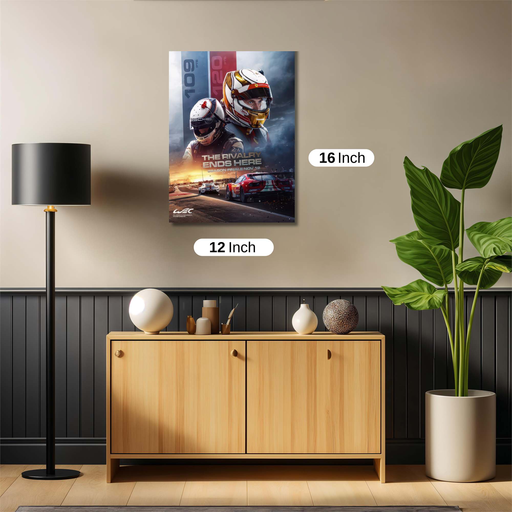Racers Clash Safe Wall Magnetic / M