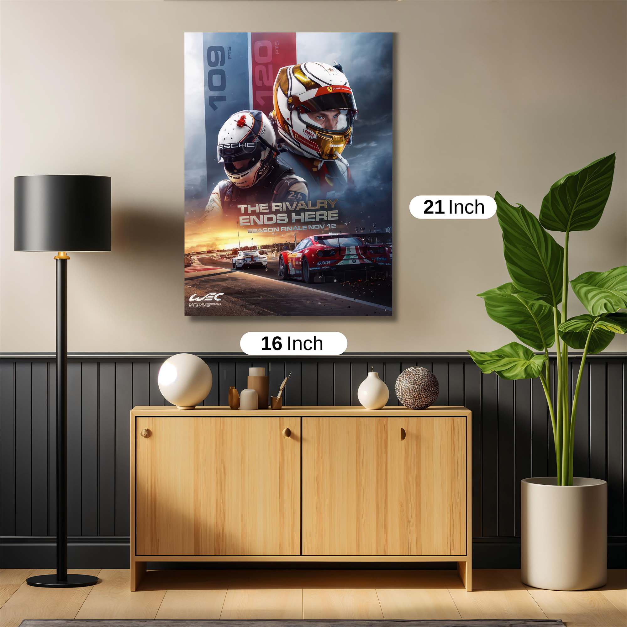Racers Clash Safe Wall Magnetic / M