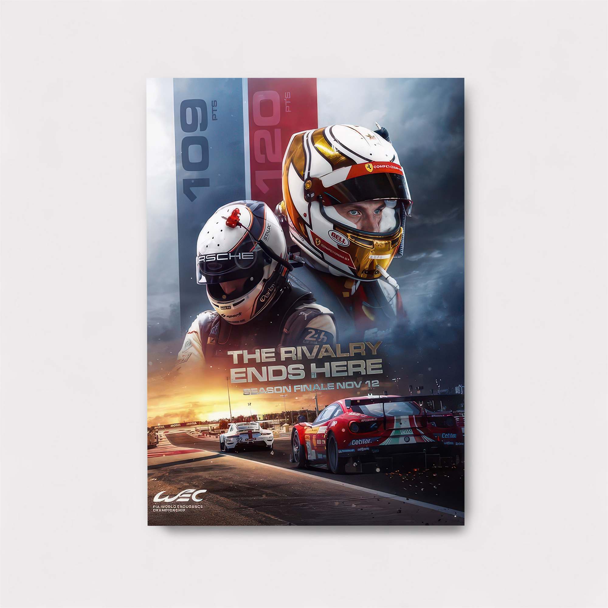 Racers Clash Safe Wall Magnetic / M