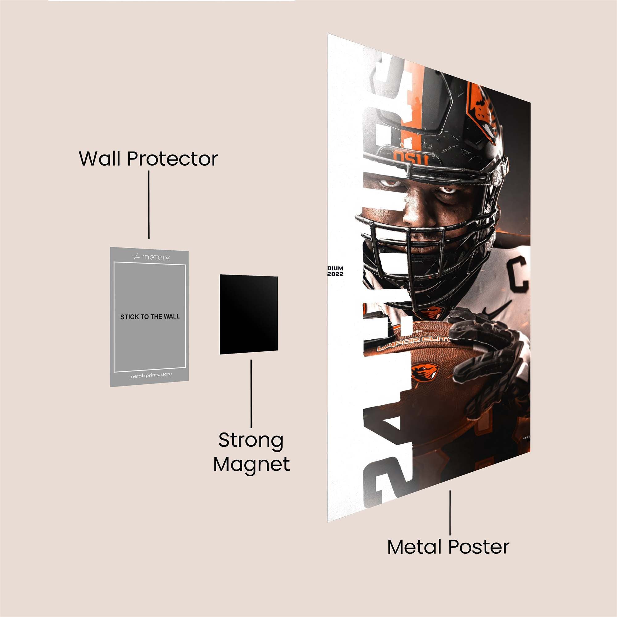 Star Intensity Safe Wall Magnetic / M