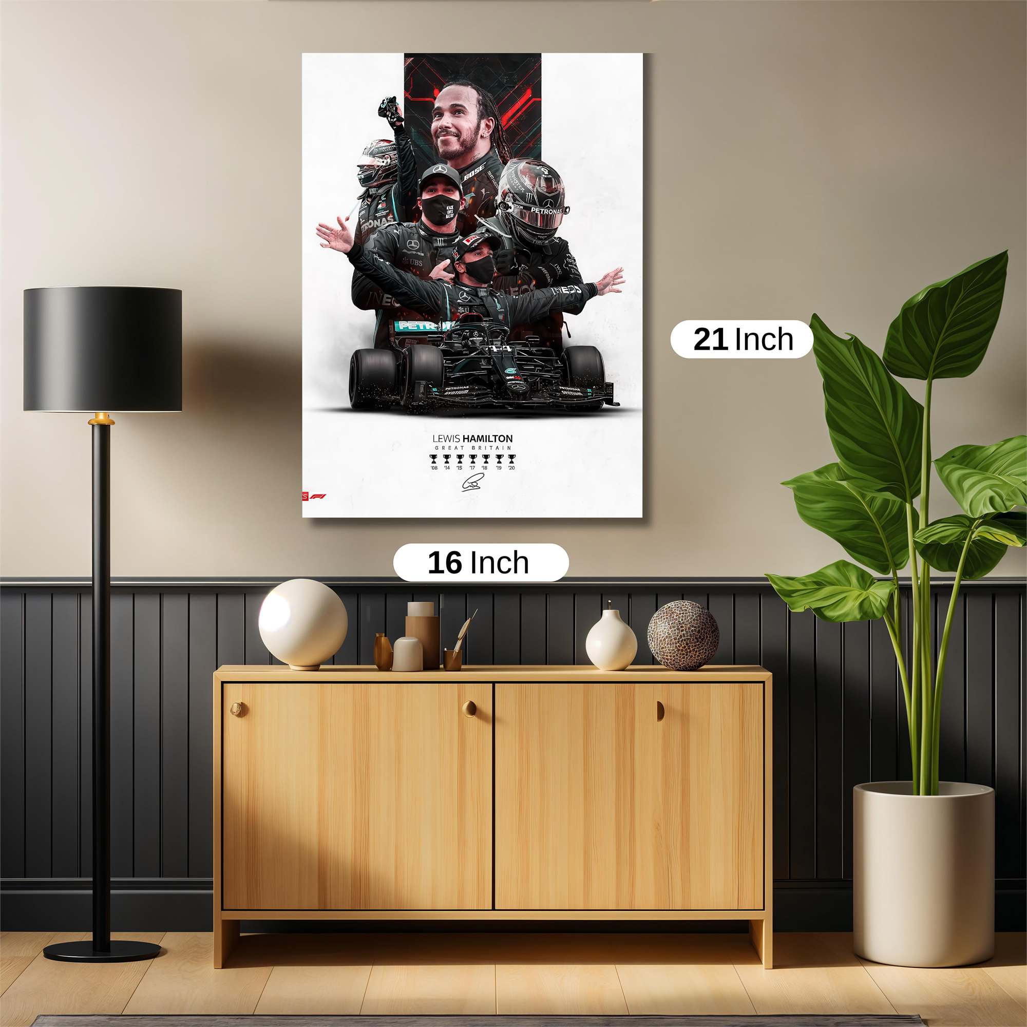 Hamilton Triumphant Safe Wall Magnetic / M