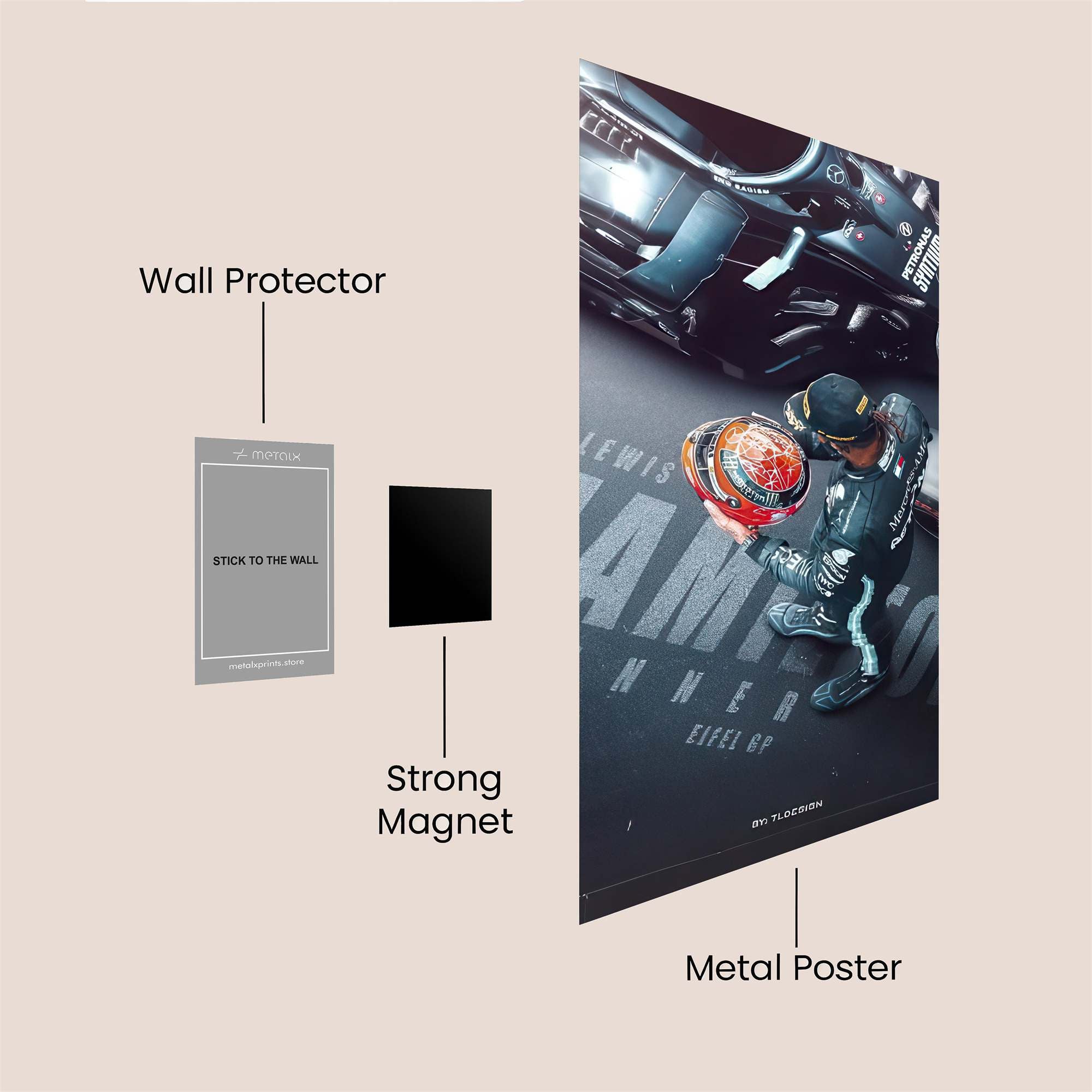 Hamilton Triumphant Safe Wall Magnetic / M