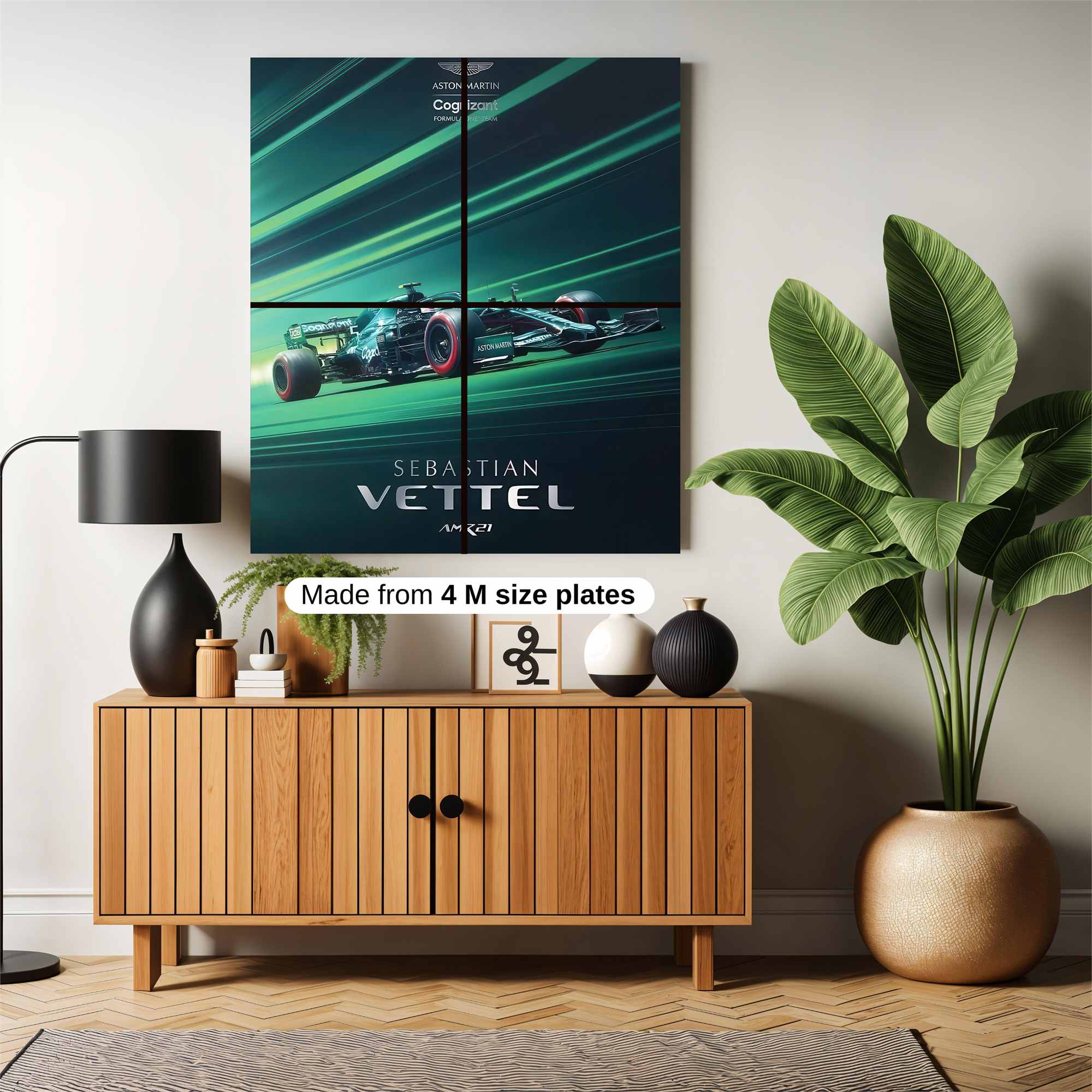 Vettel Velocity Safe Wall Magnetic / M