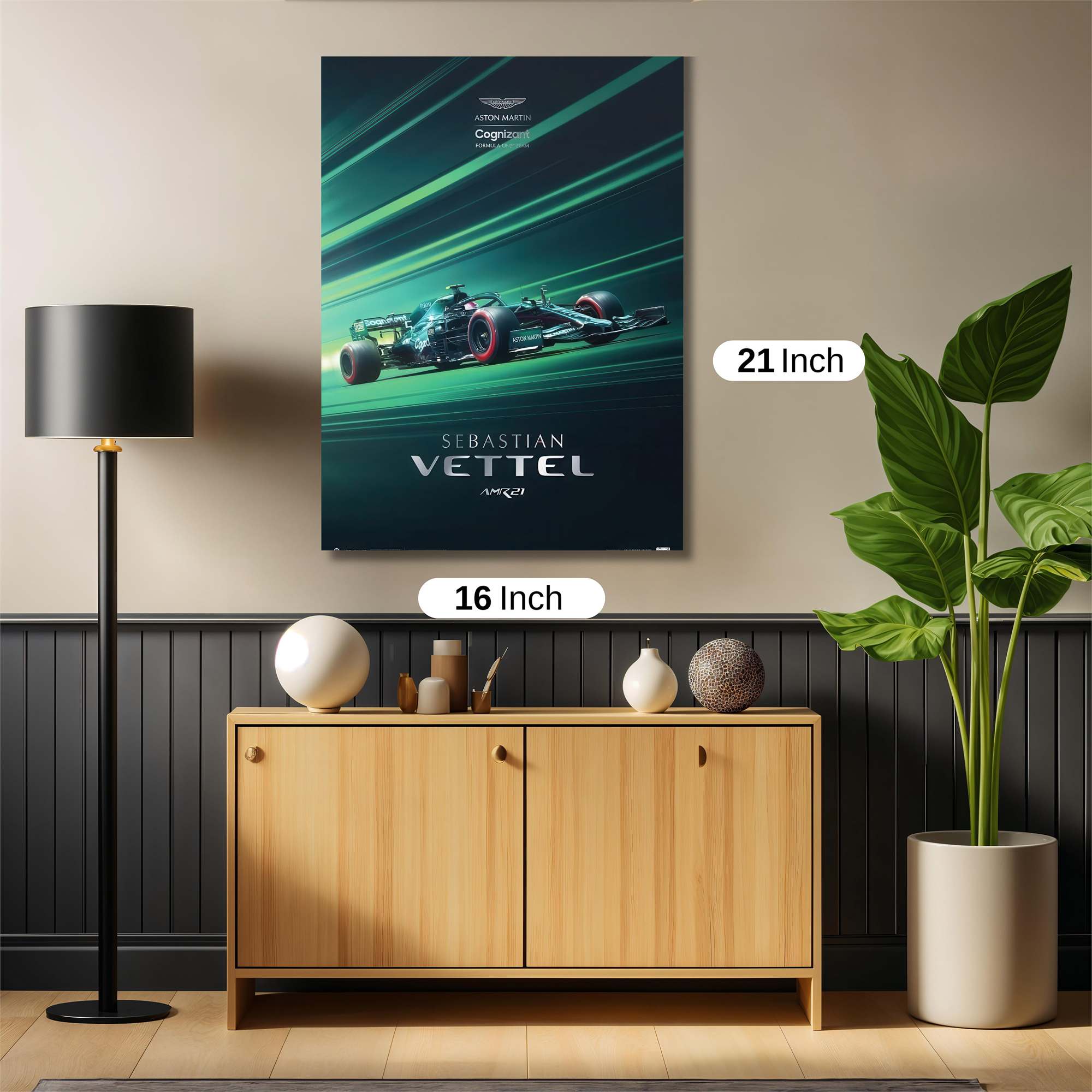 Vettel Velocity Safe Wall Magnetic / M