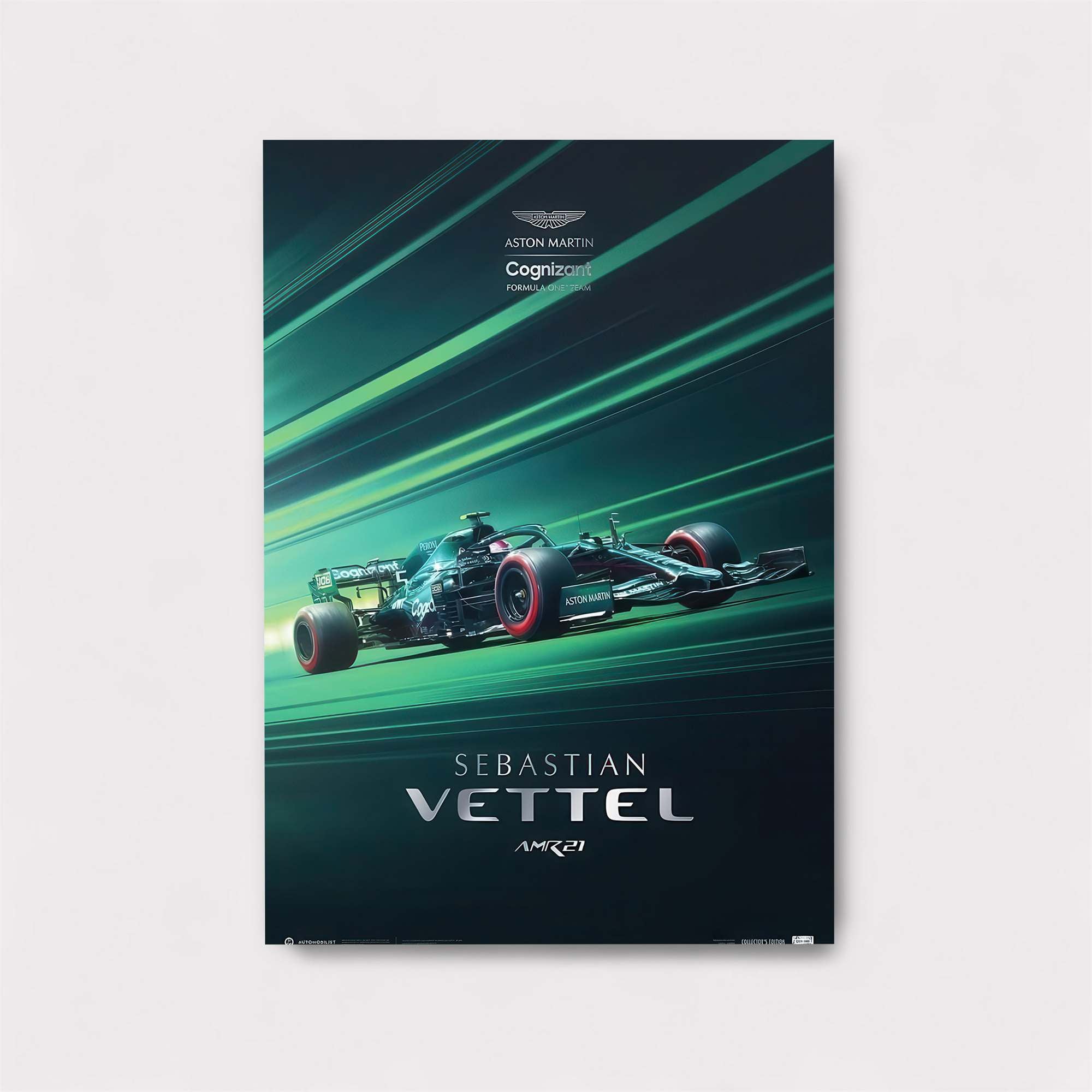 Vettel Velocity Safe Wall Magnetic / M