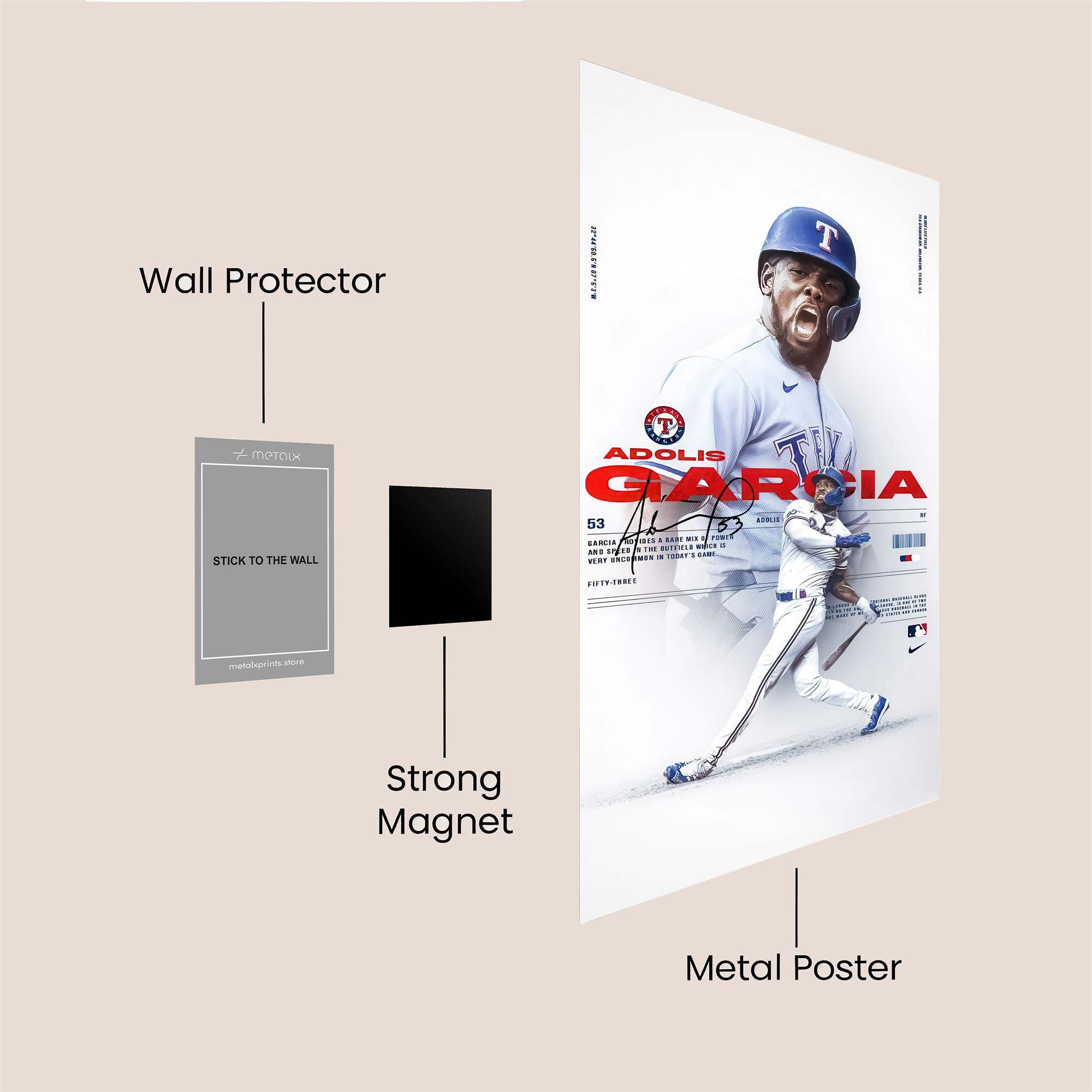 Garcia Triumph Safe Wall Magnetic / M