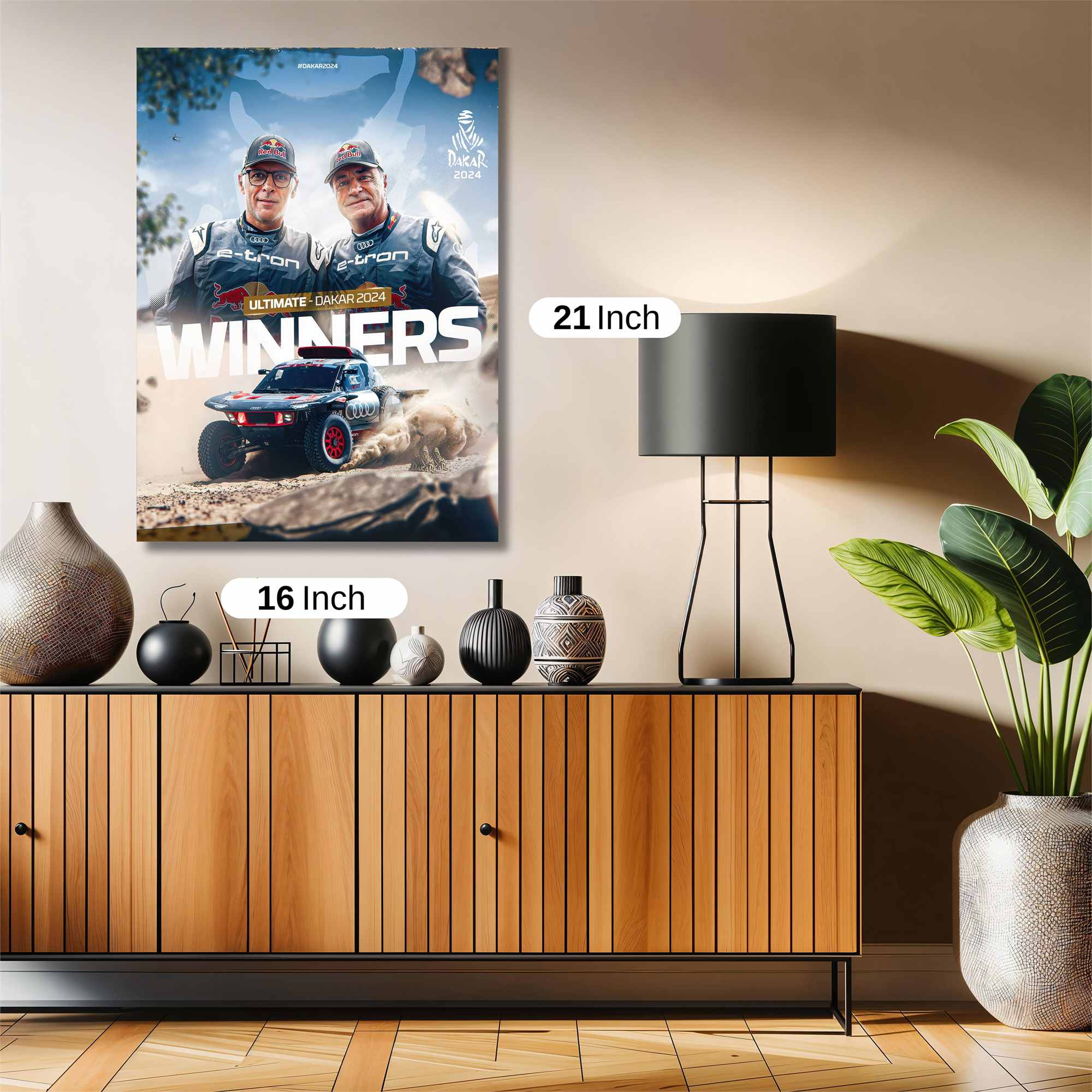 Dakar Triumphant Safe Wall Magnetic / M