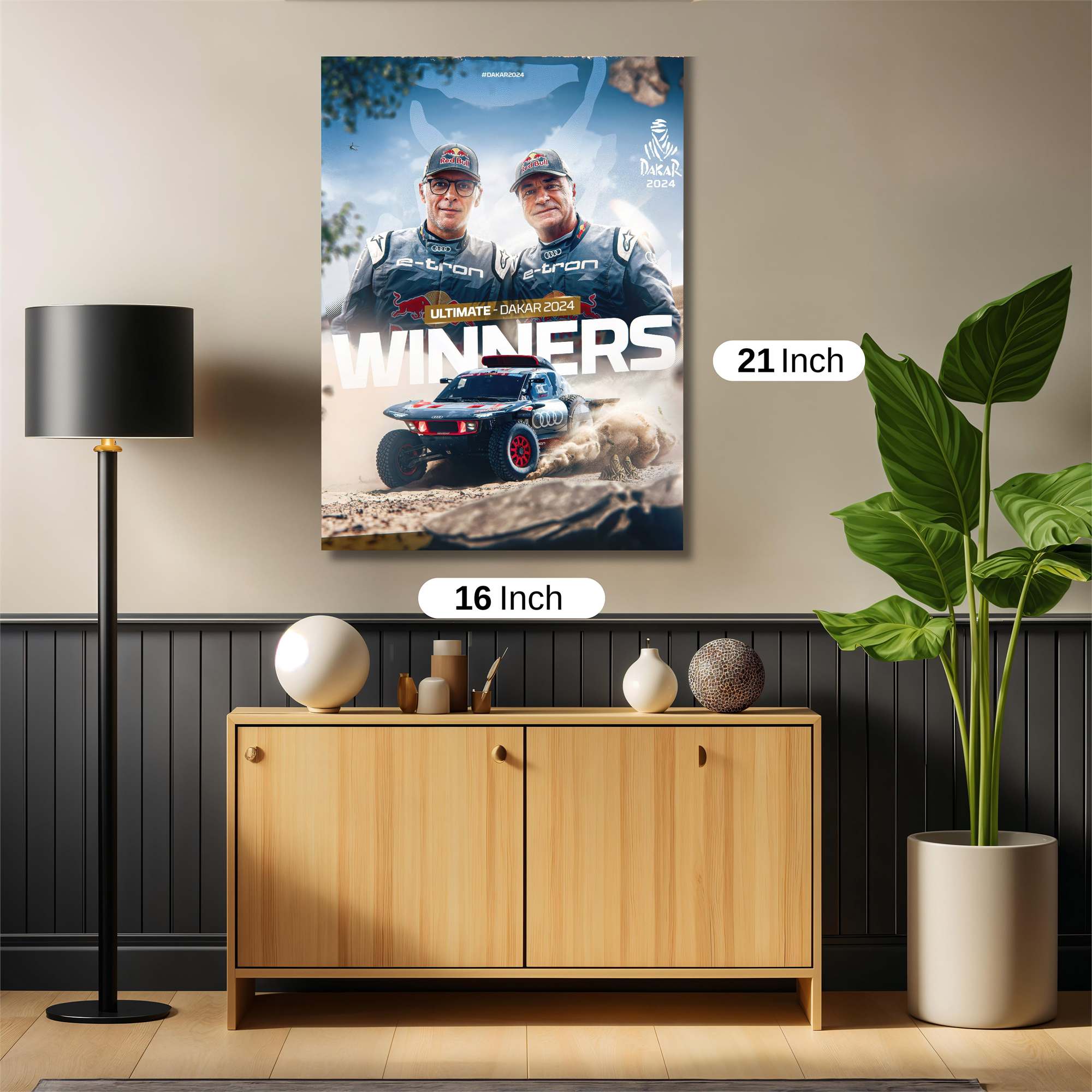 Dakar Triumphant Safe Wall Magnetic / M