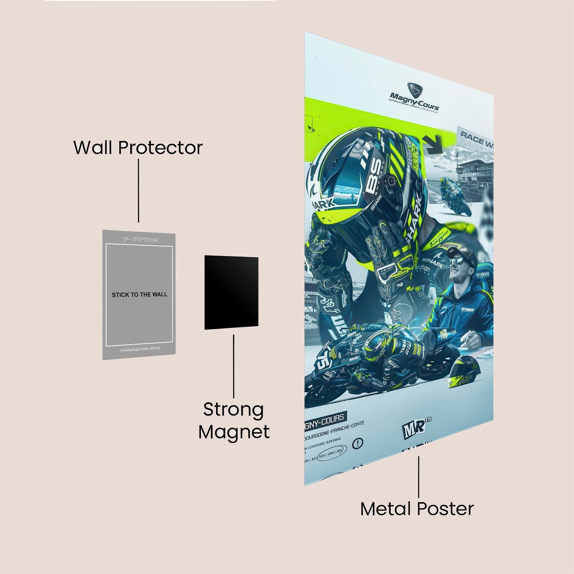 Rider Euphoria Safe Wall Magnetic / M