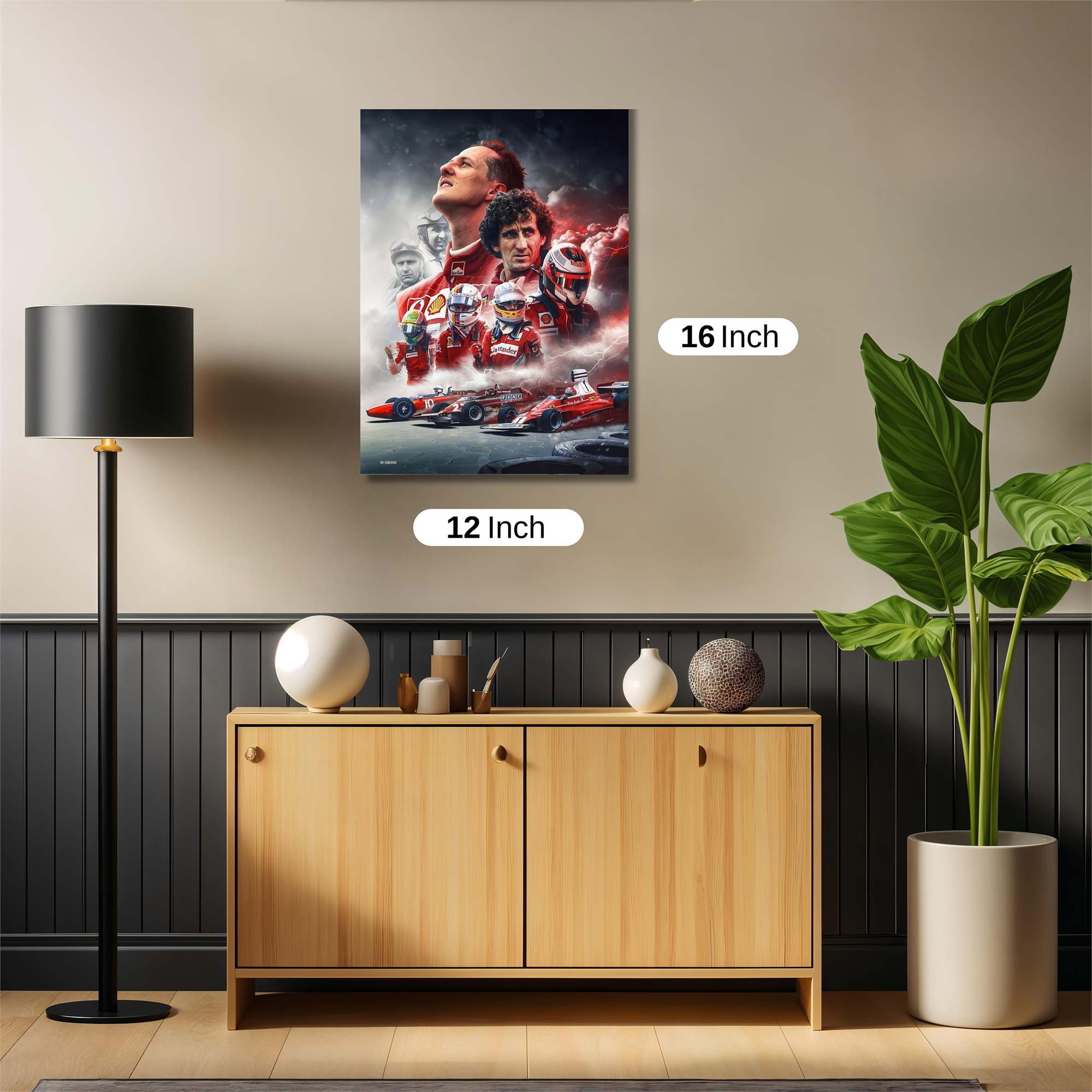 Senna Legend Safe Wall Magnetic / M