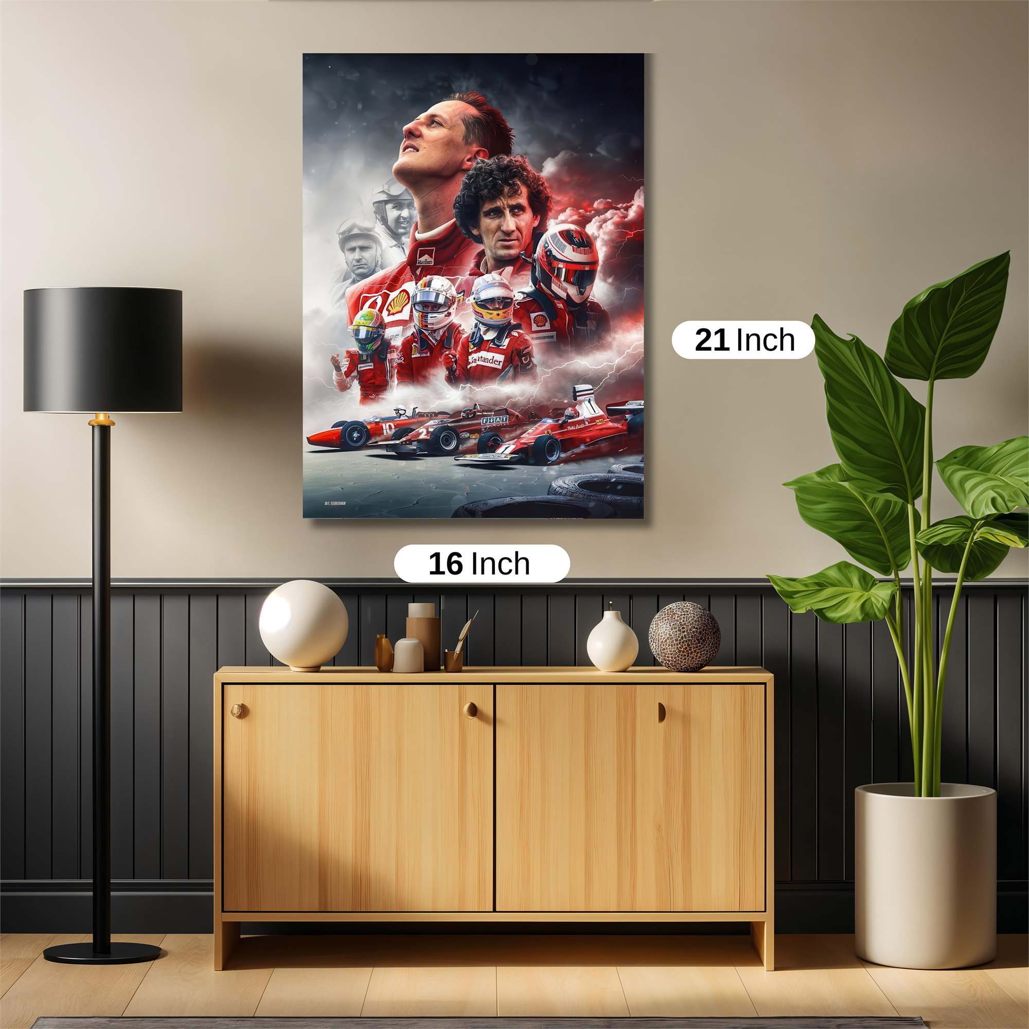 Senna Legend Safe Wall Magnetic / M