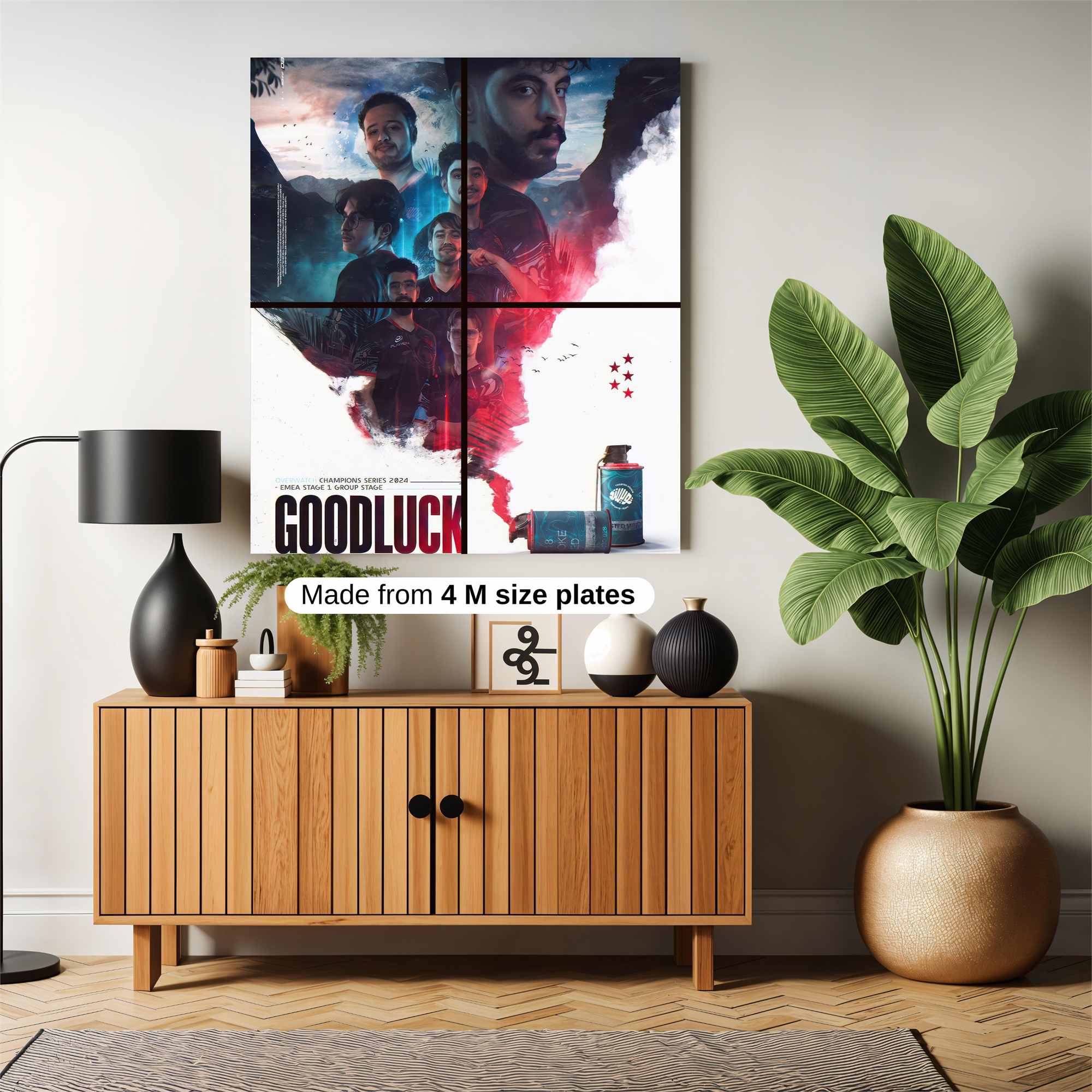 Goodluck Vibrant Safe Wall Magnetic / M