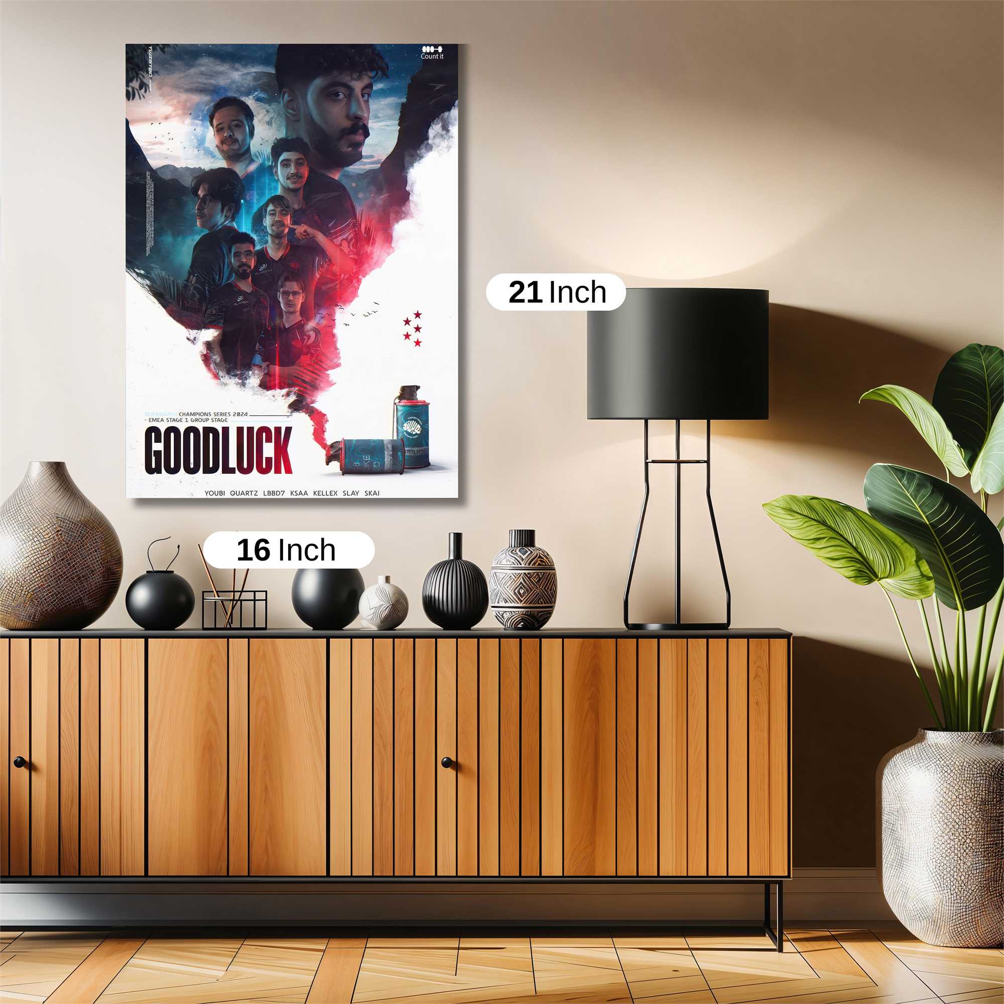 Goodluck Vibrant Safe Wall Magnetic / M