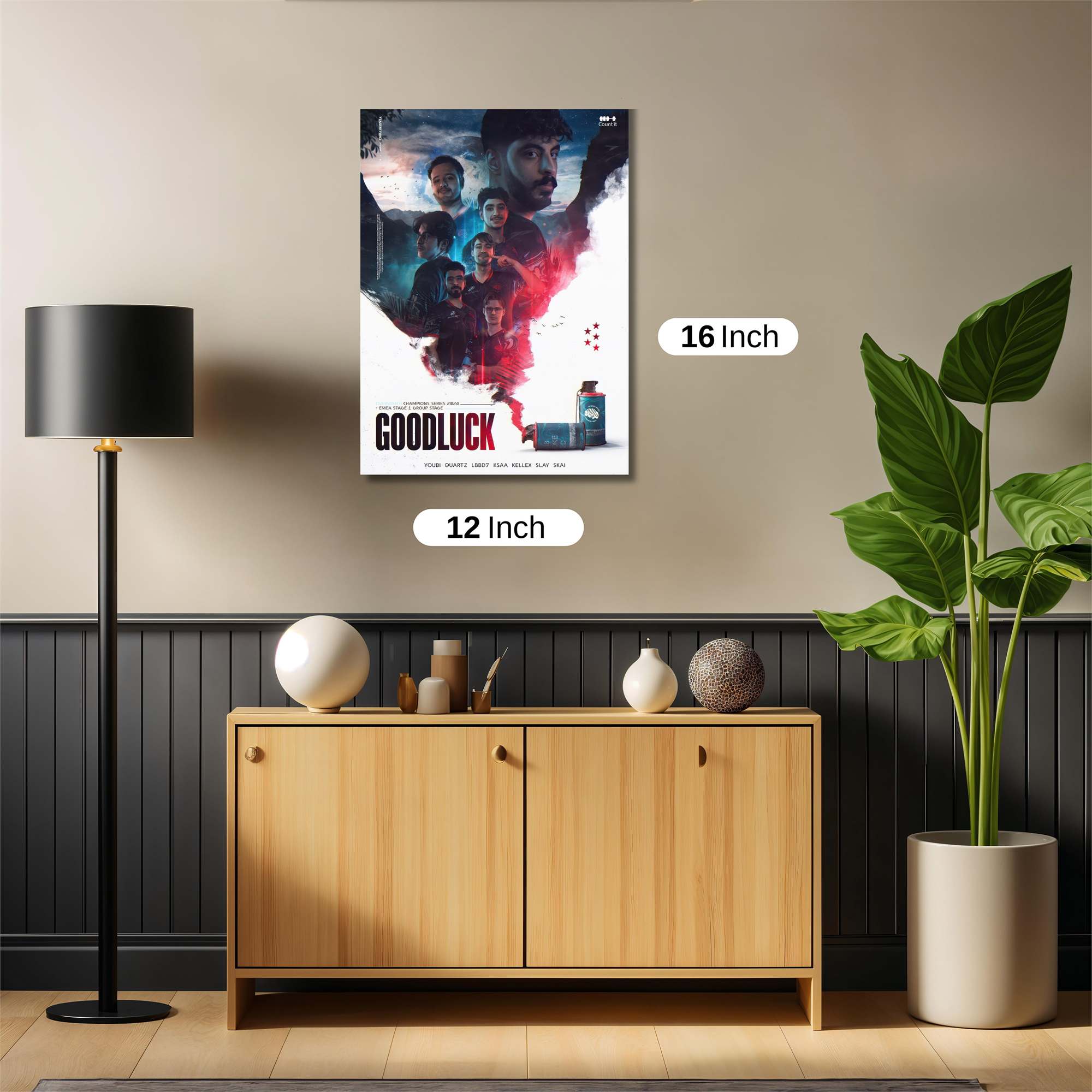 Goodluck Vibrant Safe Wall Magnetic / M