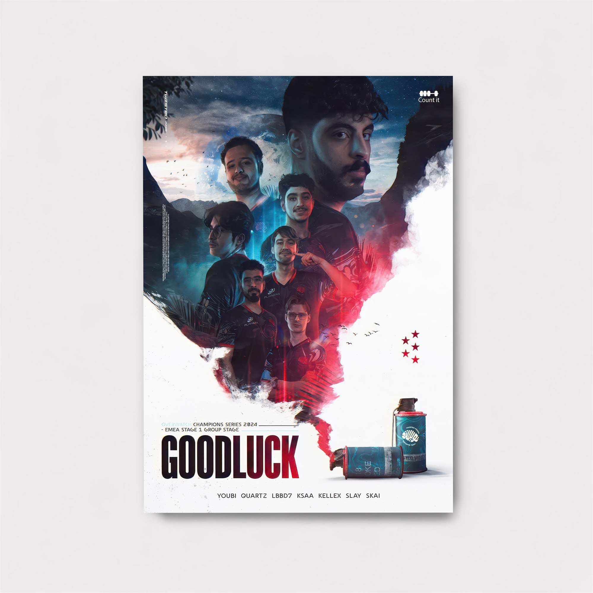 Goodluck Vibrant Safe Wall Magnetic / M