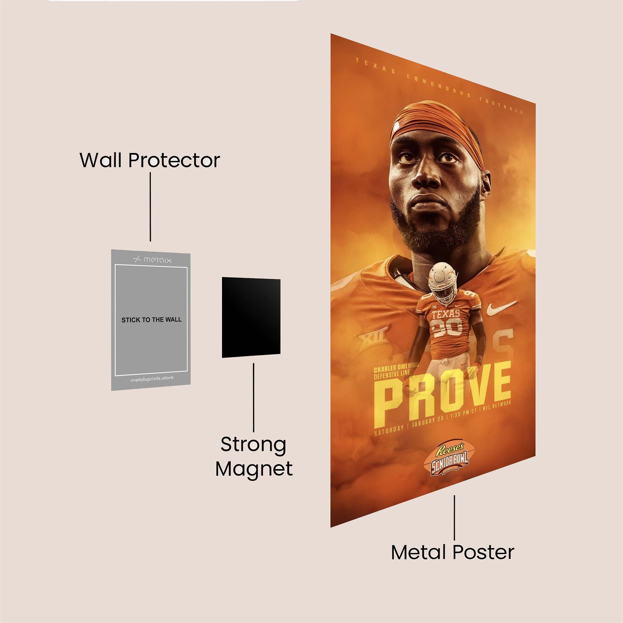 Sweat Motivation Safe Wall Magnetic / M