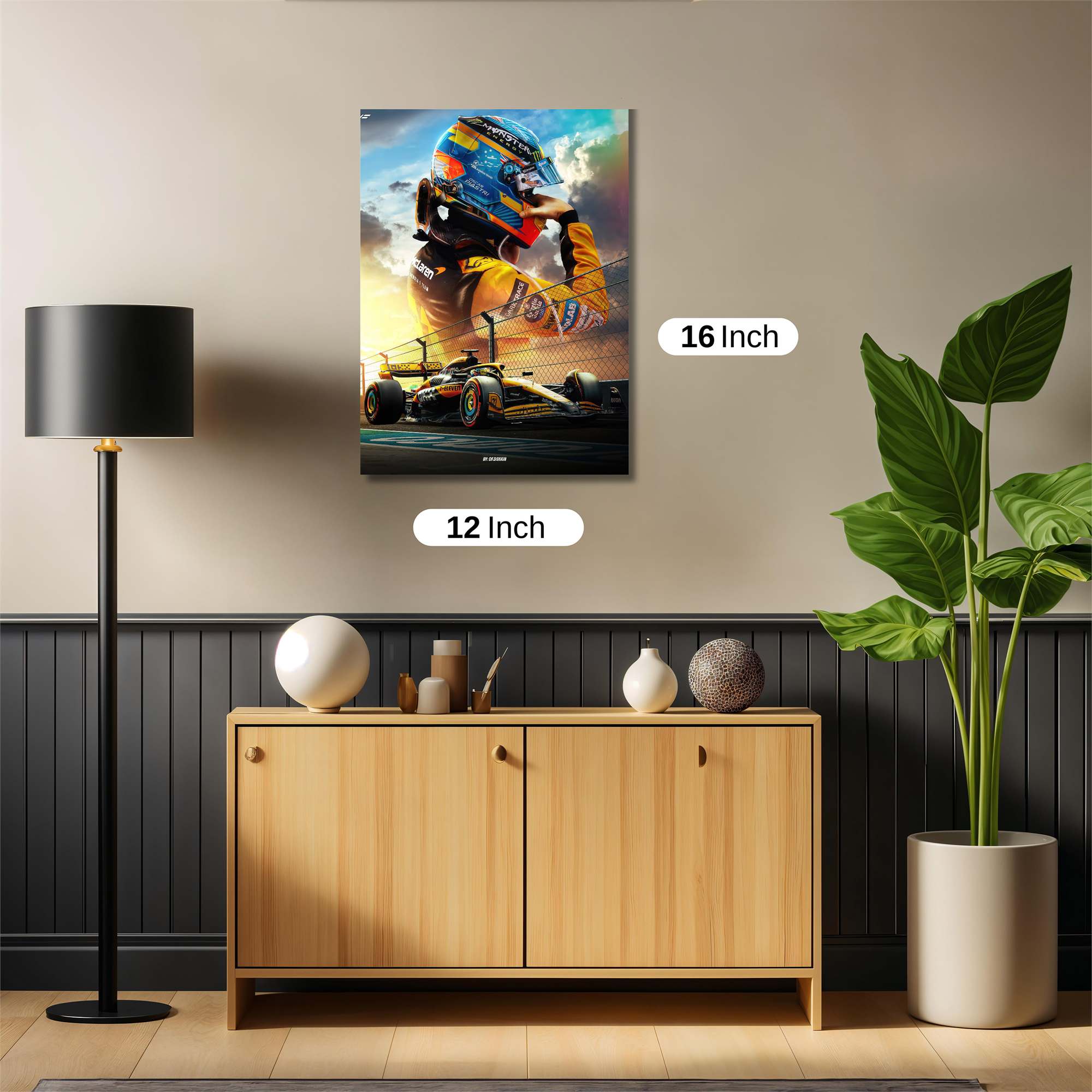 Norris Dreamscape Safe Wall Magnetic / M