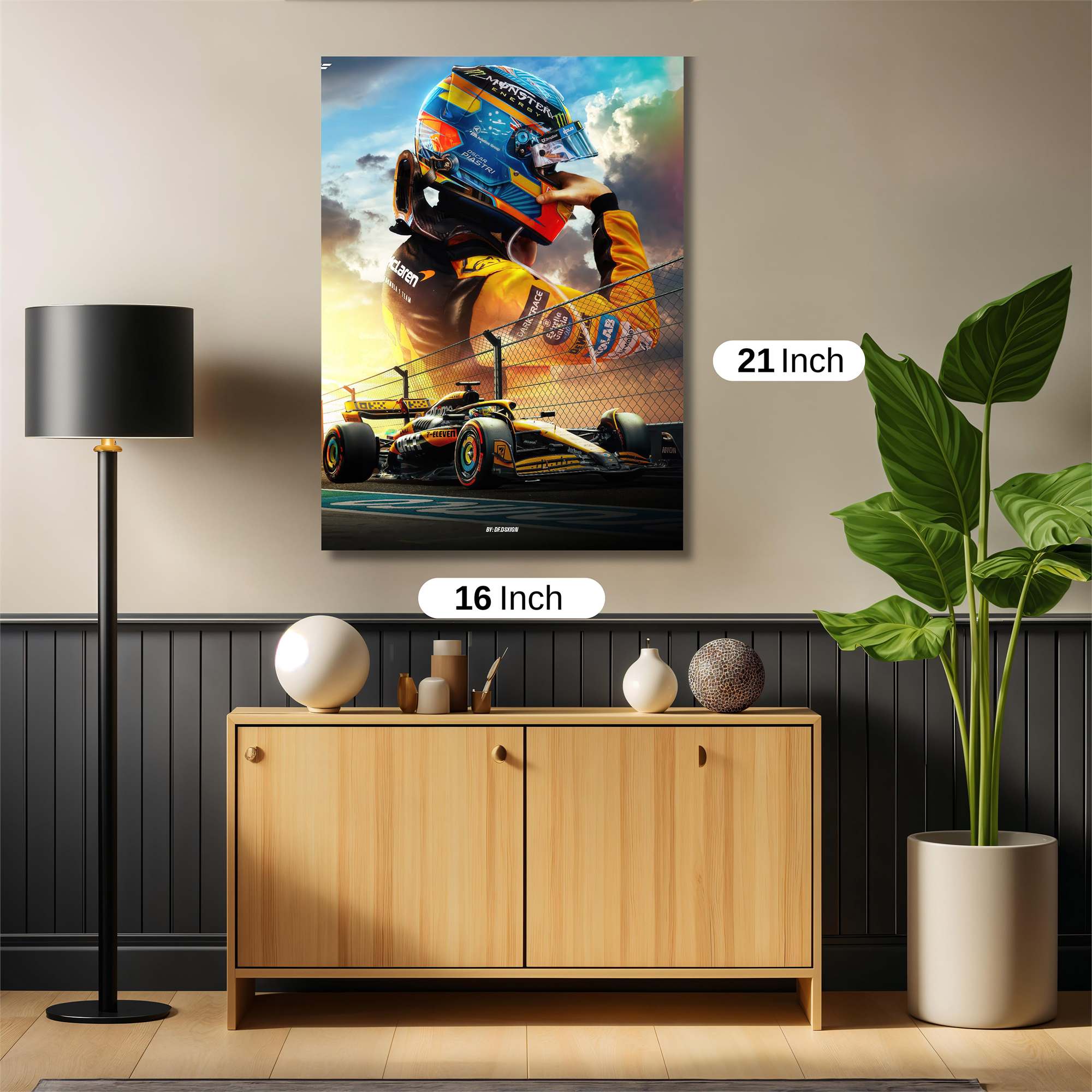Norris Dreamscape Safe Wall Magnetic / M