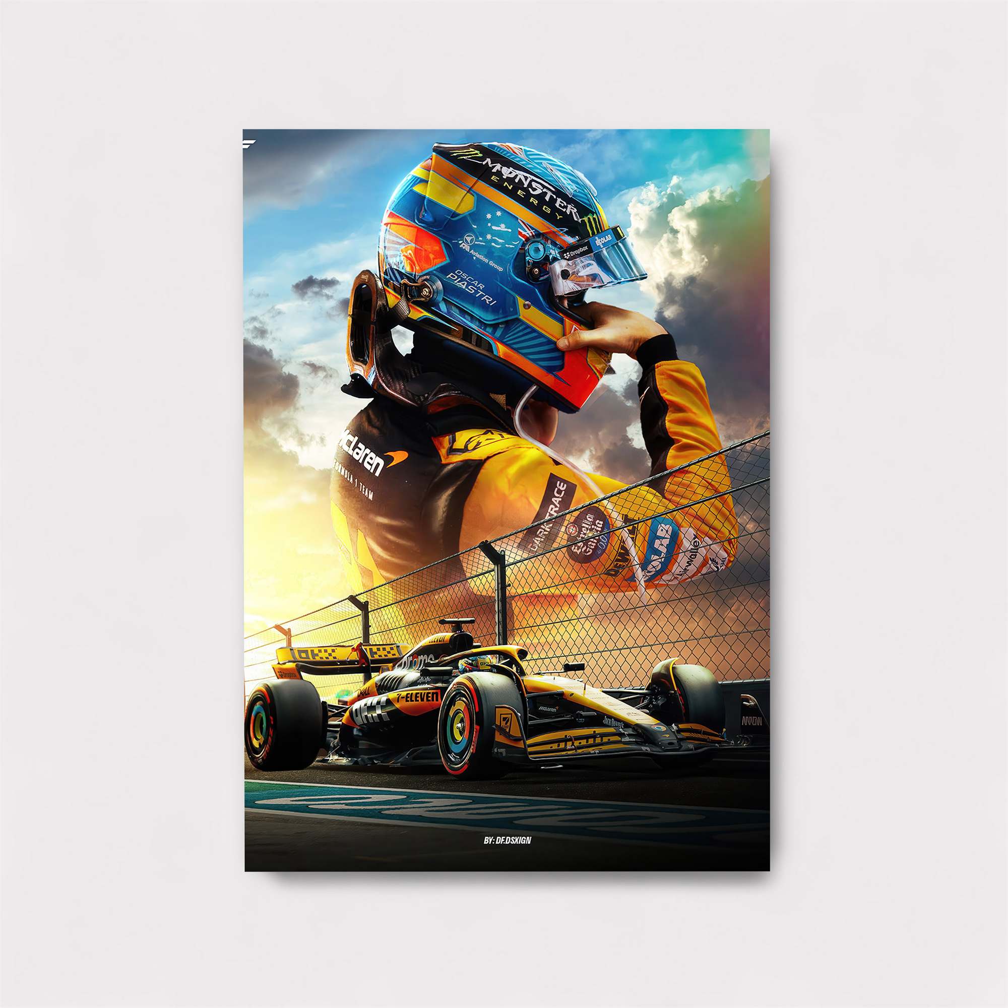 Norris Dreamscape Safe Wall Magnetic / M