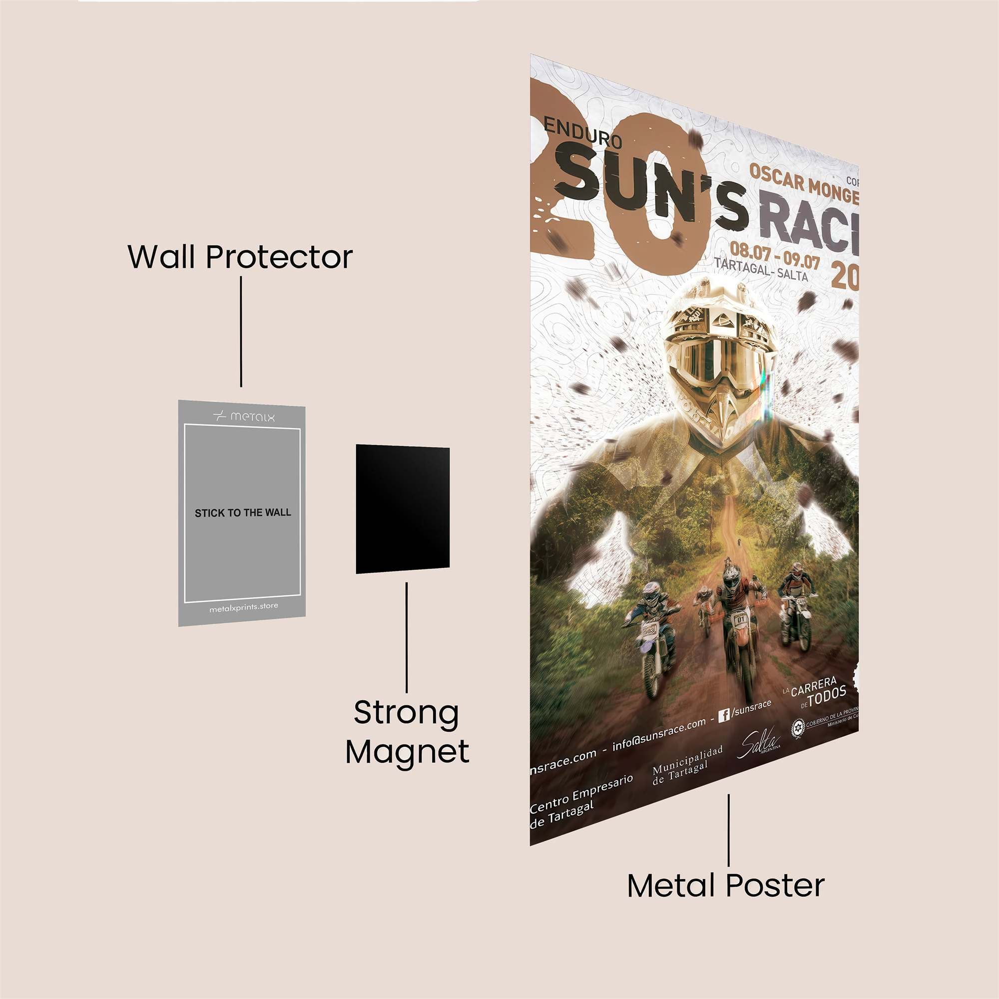 Enduro Exhilaration Safe Wall Magnetic / M