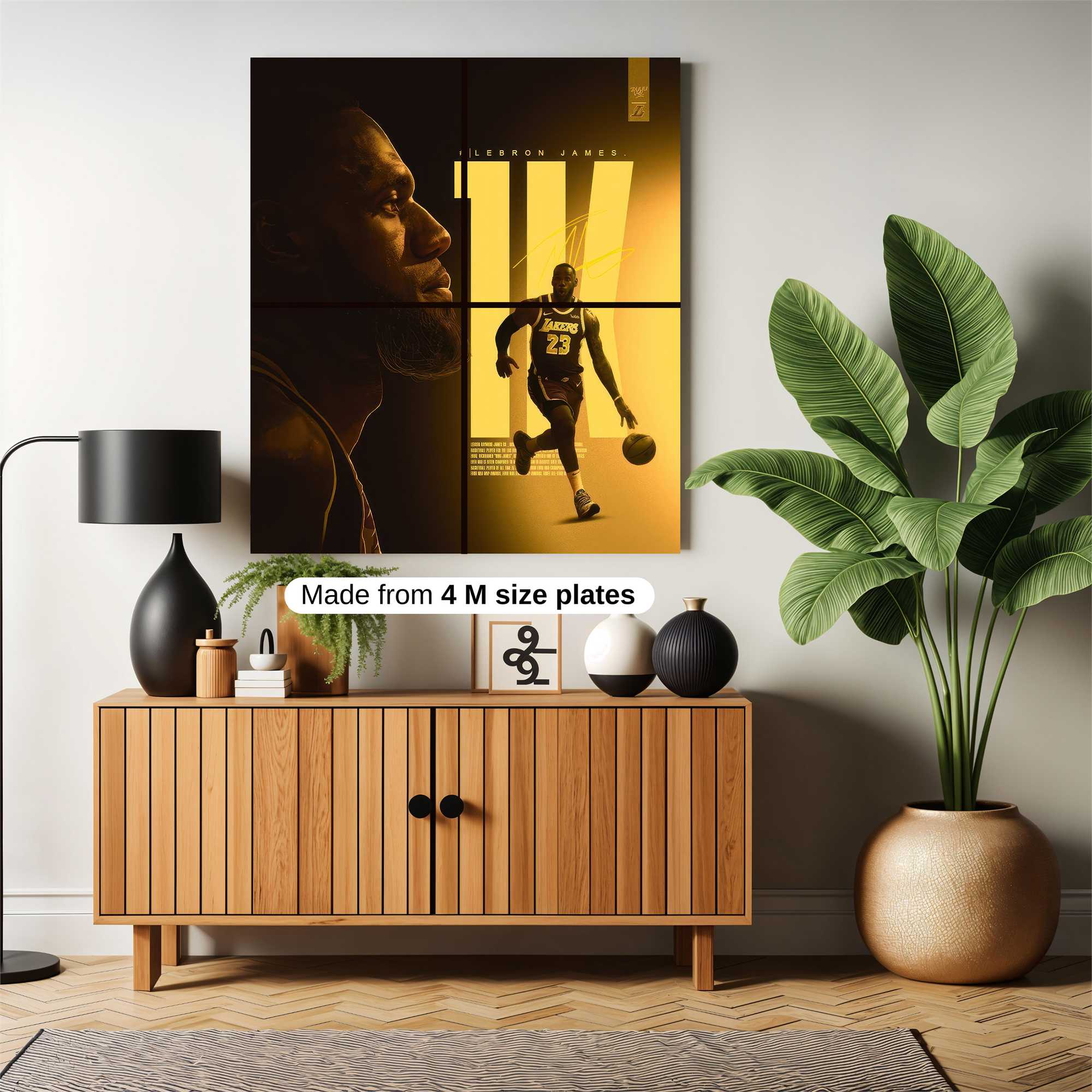 LeBron Triumphant Safe Wall Magnetic / M