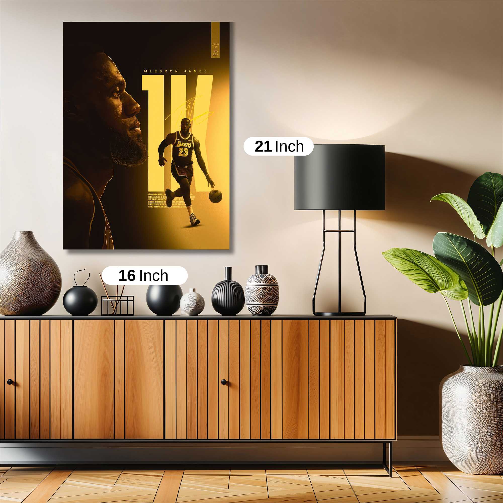 LeBron Triumphant Safe Wall Magnetic / M
